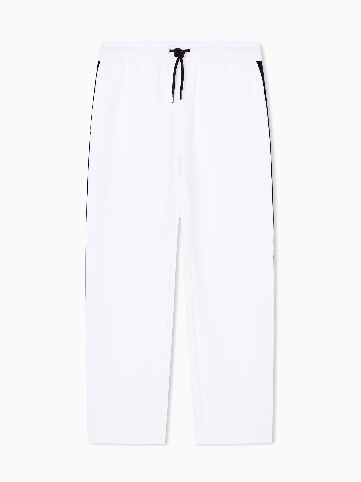 Armani Exchange Pantaloni Sportivi Uomo Bianchi XM001400 AF13047 U0009 ARMANI EXCHANGE