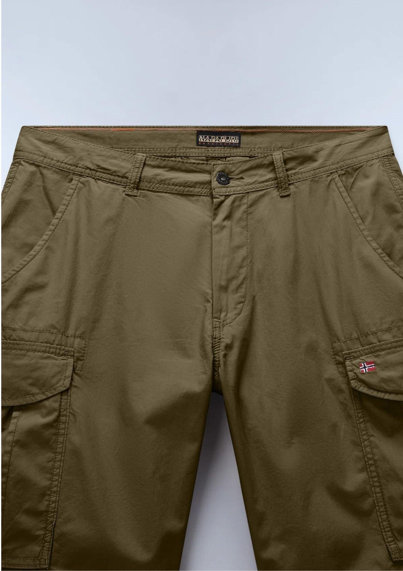 Napapijri Bermuda Uomo Noto 2.0 Verde Oliva Scuro NP0A4HOQ G3A NAPAPIJRI