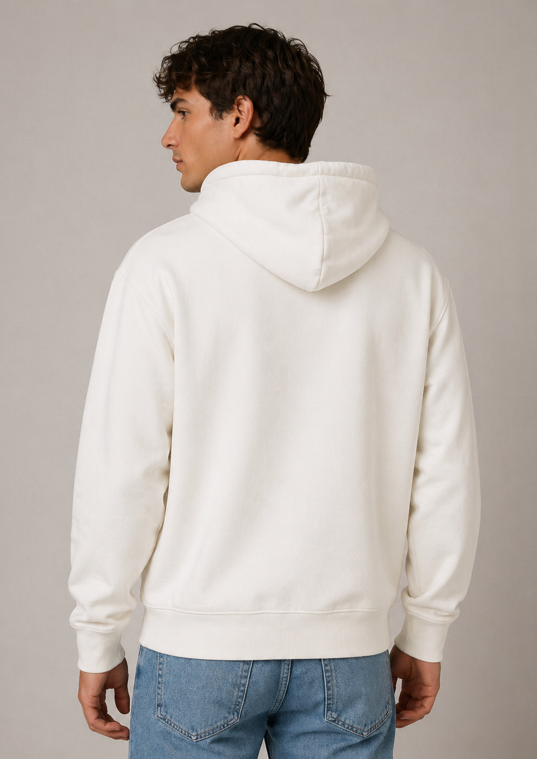 Calvin Klein Felpa Uomo Bianca LV04RE255G YBH CALVIN KLEIN