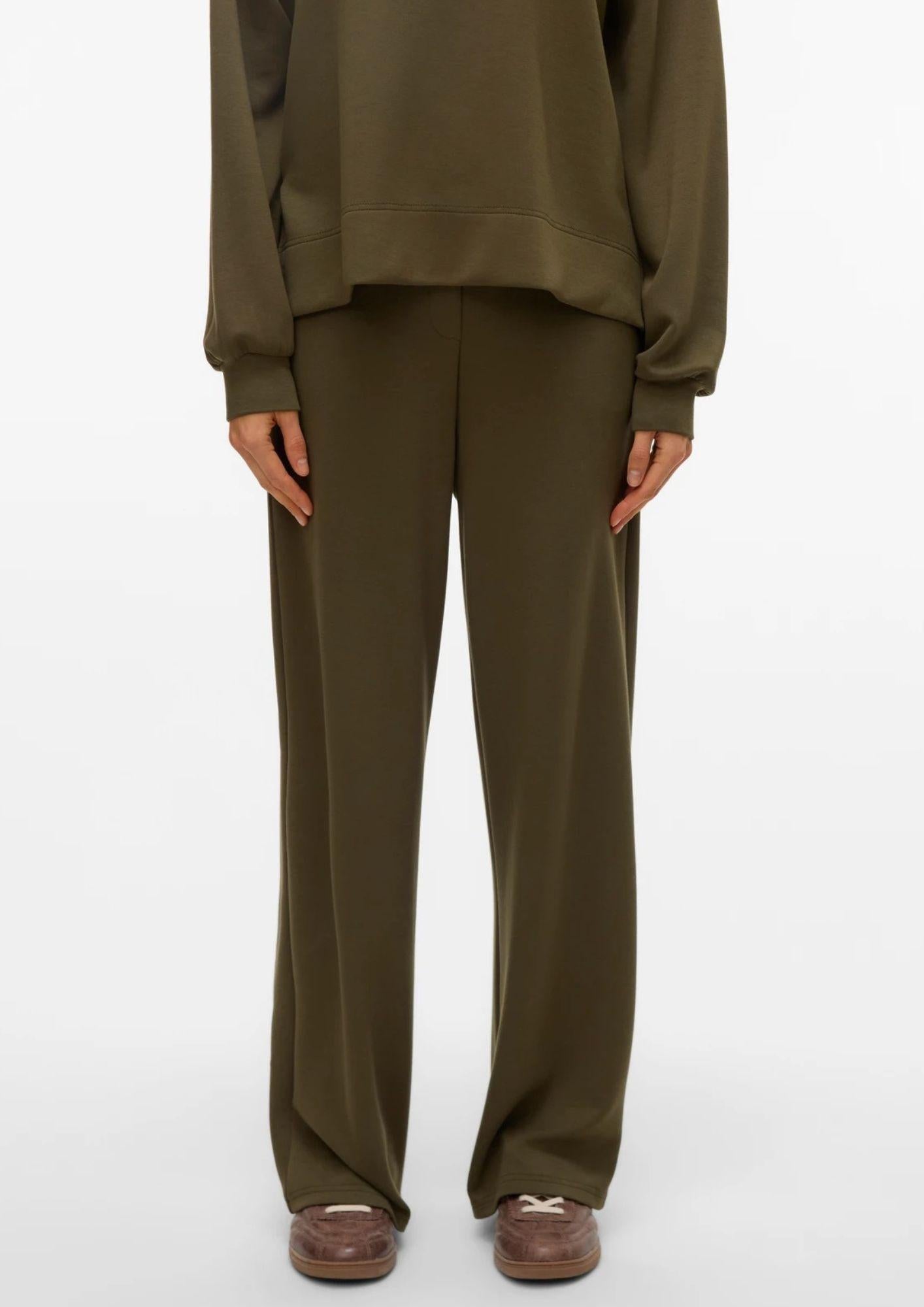 Vero Moda Pantalone Donna Hali Verde 10331767 Grape Leaf VERO MODA