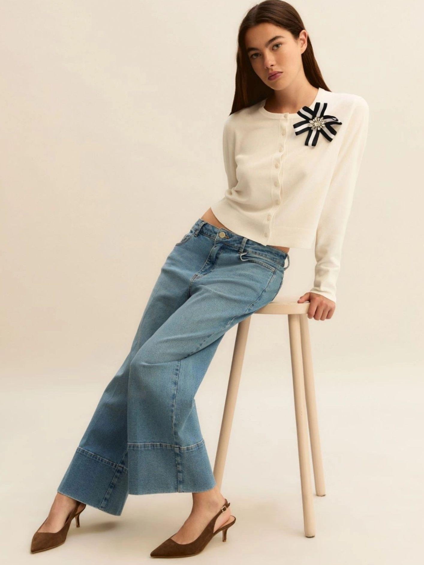 Emme Marella Jeans Donna Emmcropped Blu Chiaro 2615181011200 003 EMME MARELLA