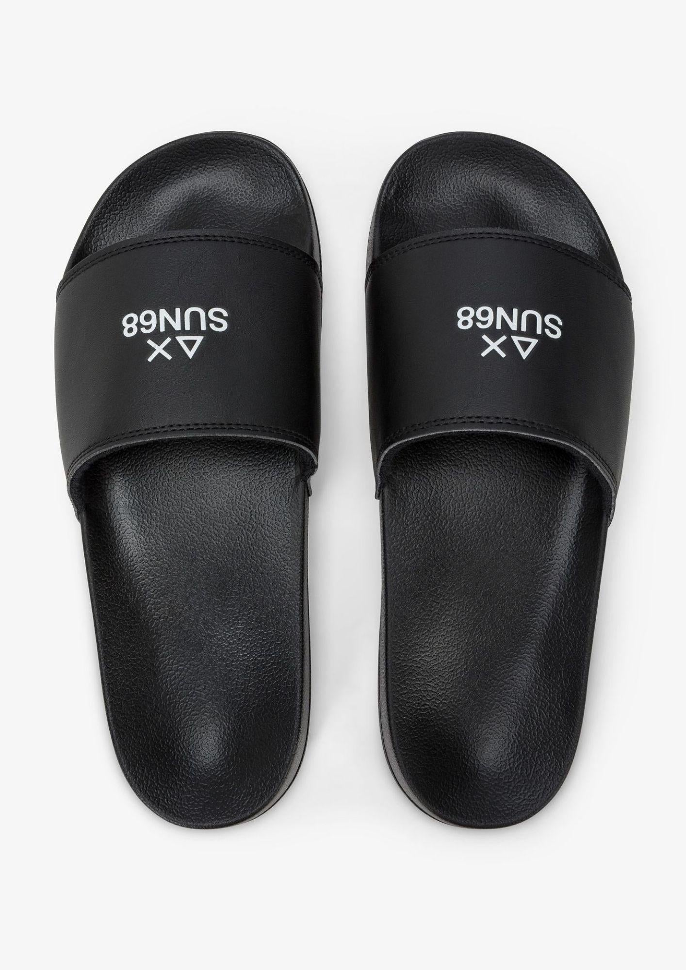 Sun68 Ciabatte Uomo Nere X36101 11 SUN68