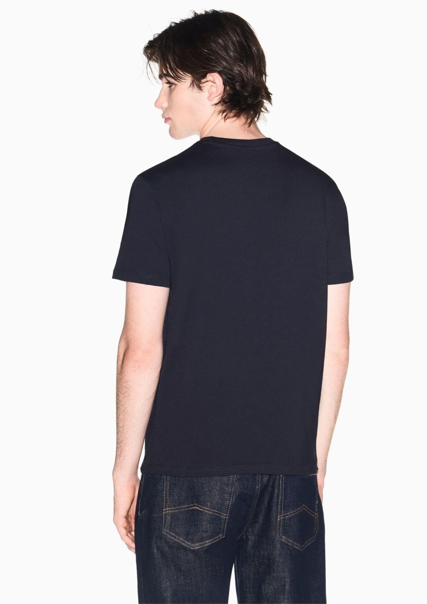 Armani Exchange T-Shirt Uomo Blu Navy XM002519 AF10334 UB101 ARMANI EXCHANGE