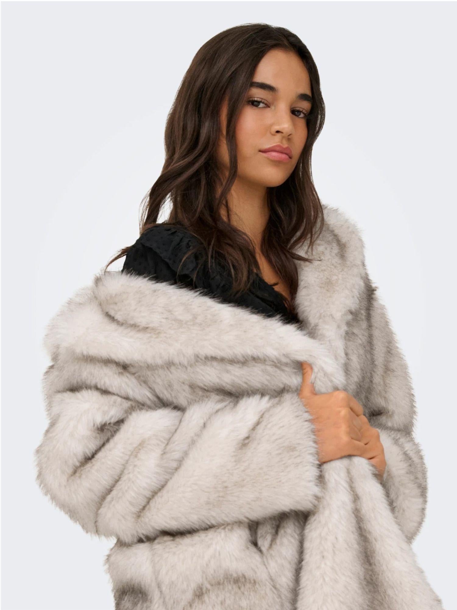 Only Cappotto Donna Dawn Bianco 15348976 PUMICE STONE ONLY