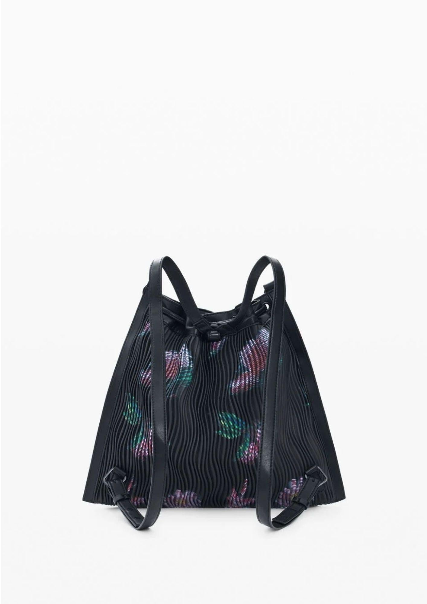 Desigual Zaino Donna Backxenon Harlan Nero Fantasia 26SAKP28 2000 DESIGUAL