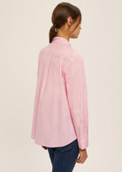 Emme Marella Camicia in popeline con dettagli di perle e strass Valda Donna Rosa 2525116044200 002 EMME MARELLA