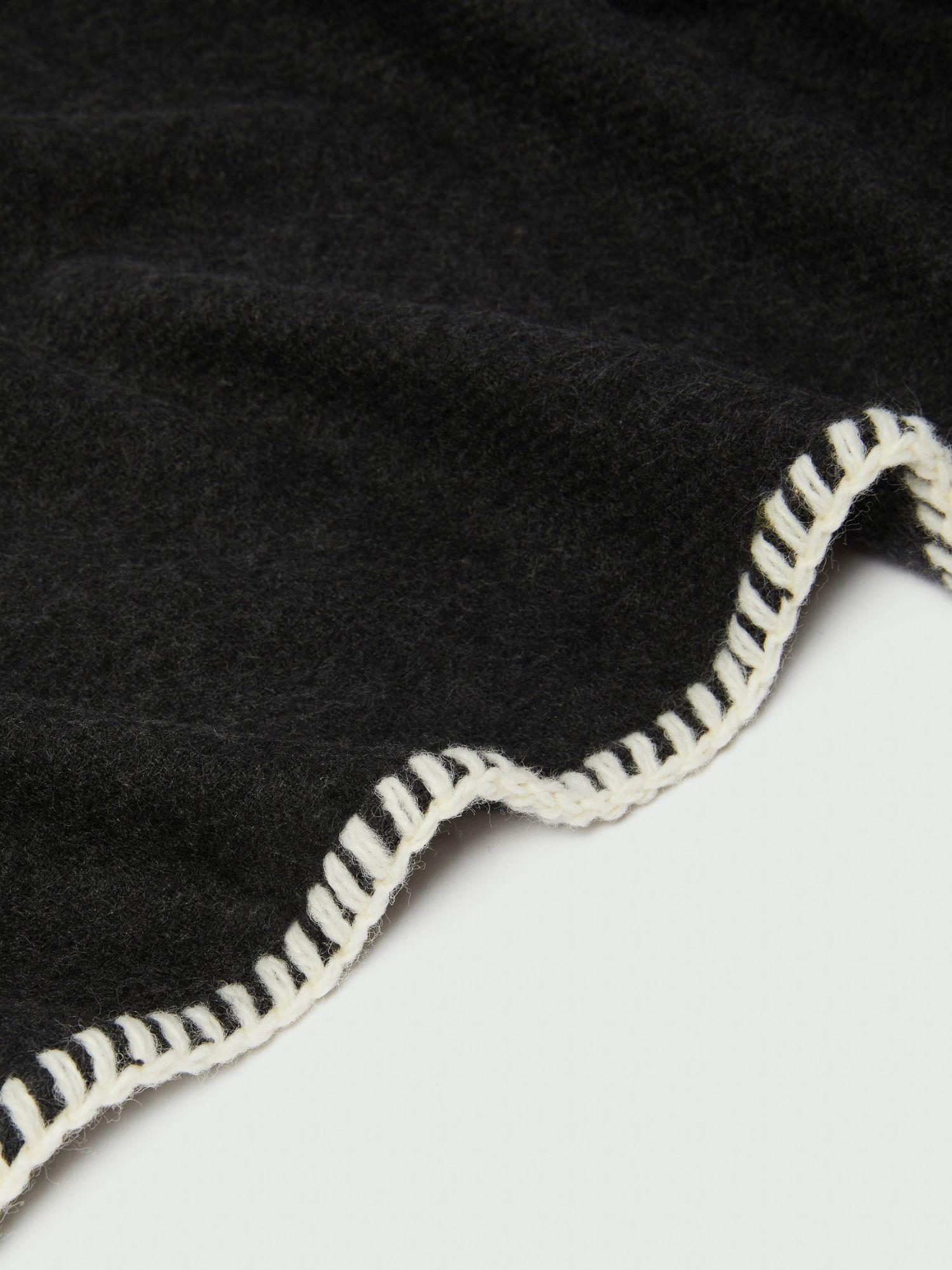 Emme Marella Poncho con frange Donna Heidi Grigio scuro 2525546031200 002 EMME MARELLA