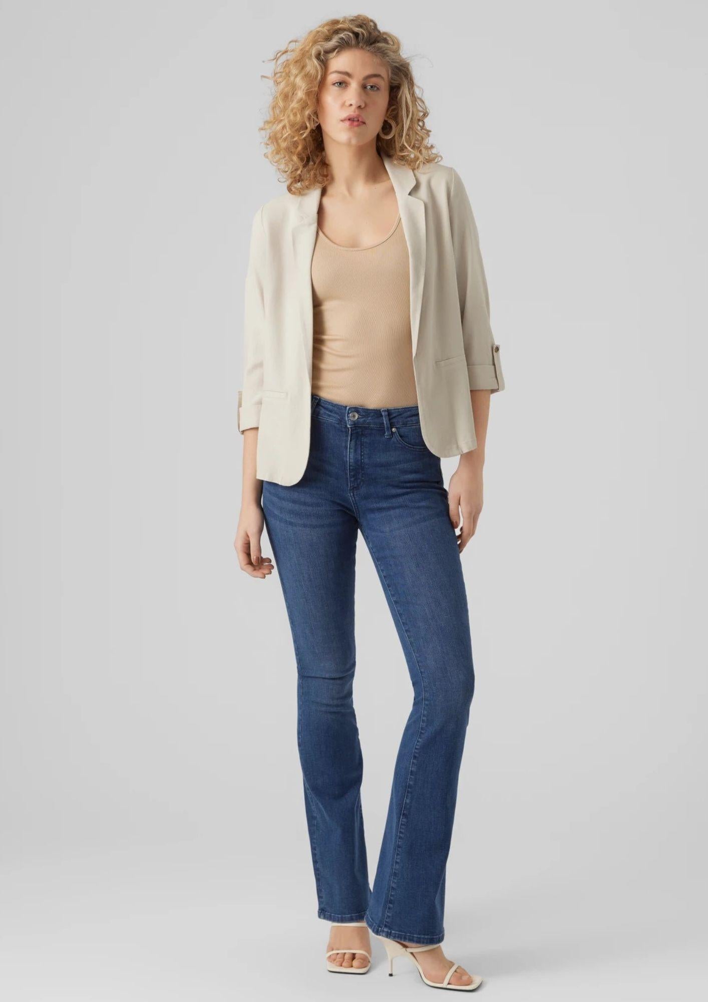 Vero Moda Giacca Donna Jesmilo Beige 10279700 Silver Lining VERO MODA