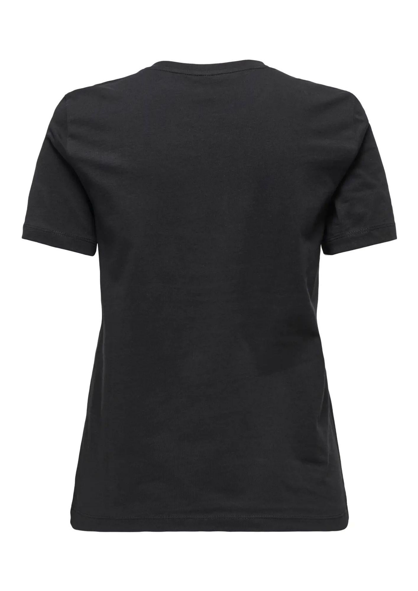 Only T-Shirt Donna Enja Nera 15369258 Black Ena ONLY