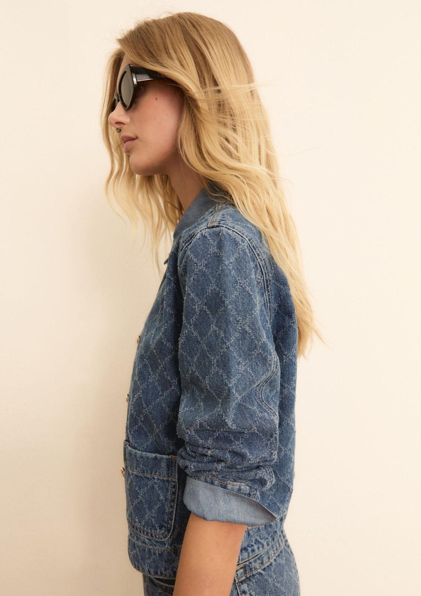 Emma Marella Giacca Donna Emispadino Blue Jeans 2615041024200 001 EMME MARELLA
