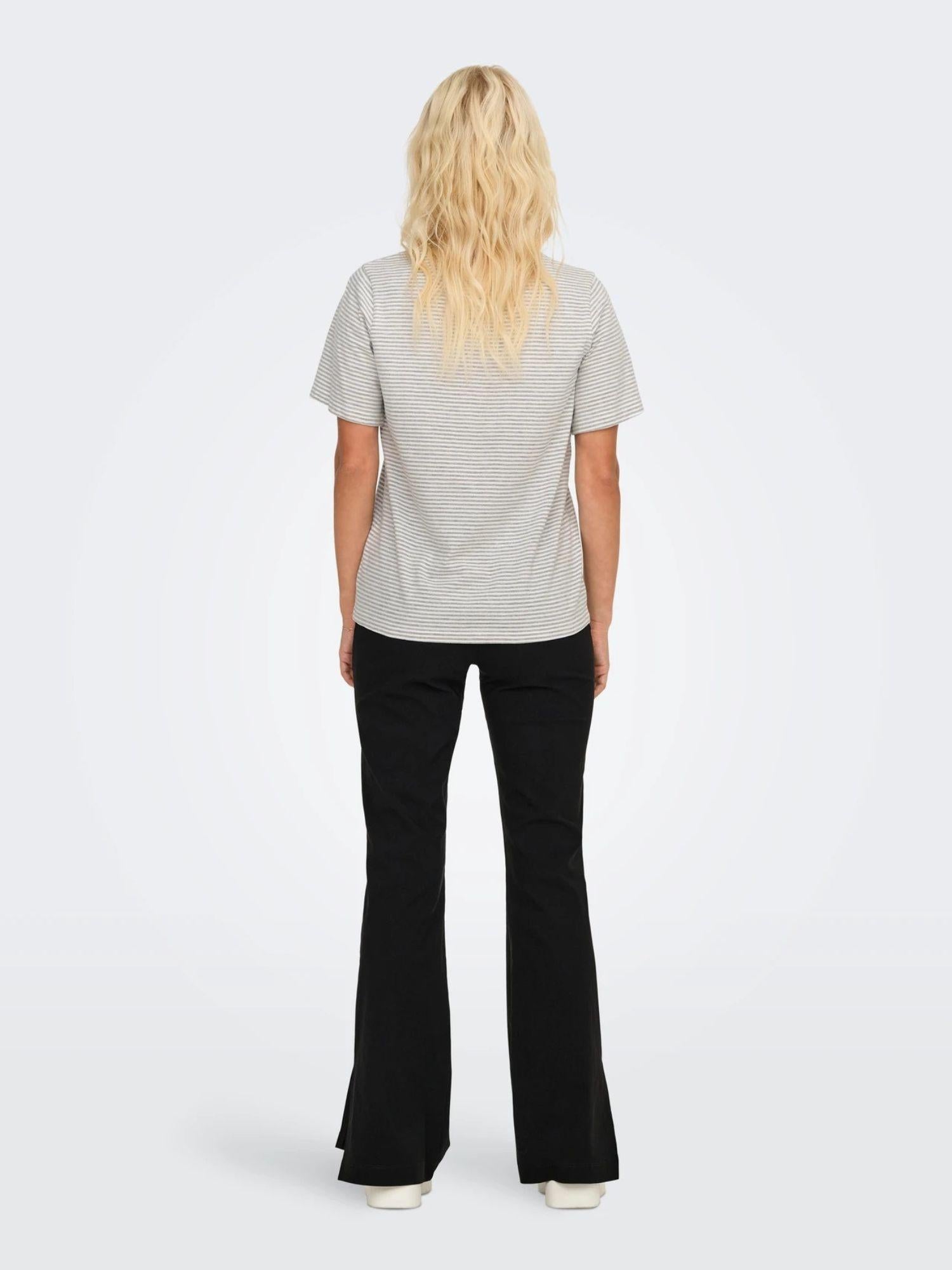 Jacqueline De Yong T-Shirt Donna Cloud Dancer Jdylion 15298612 Cloud Dancer LGM Y/D JACQUELINE DE YONG
