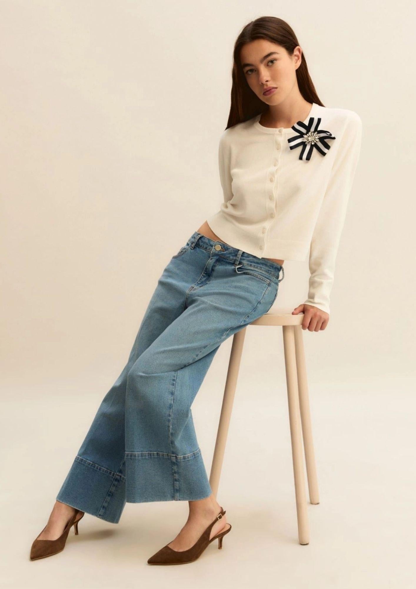 Emme Marella Jeans Donna Emmcropped Blu Chiaro 2615181011200 003 EMME MARELLA