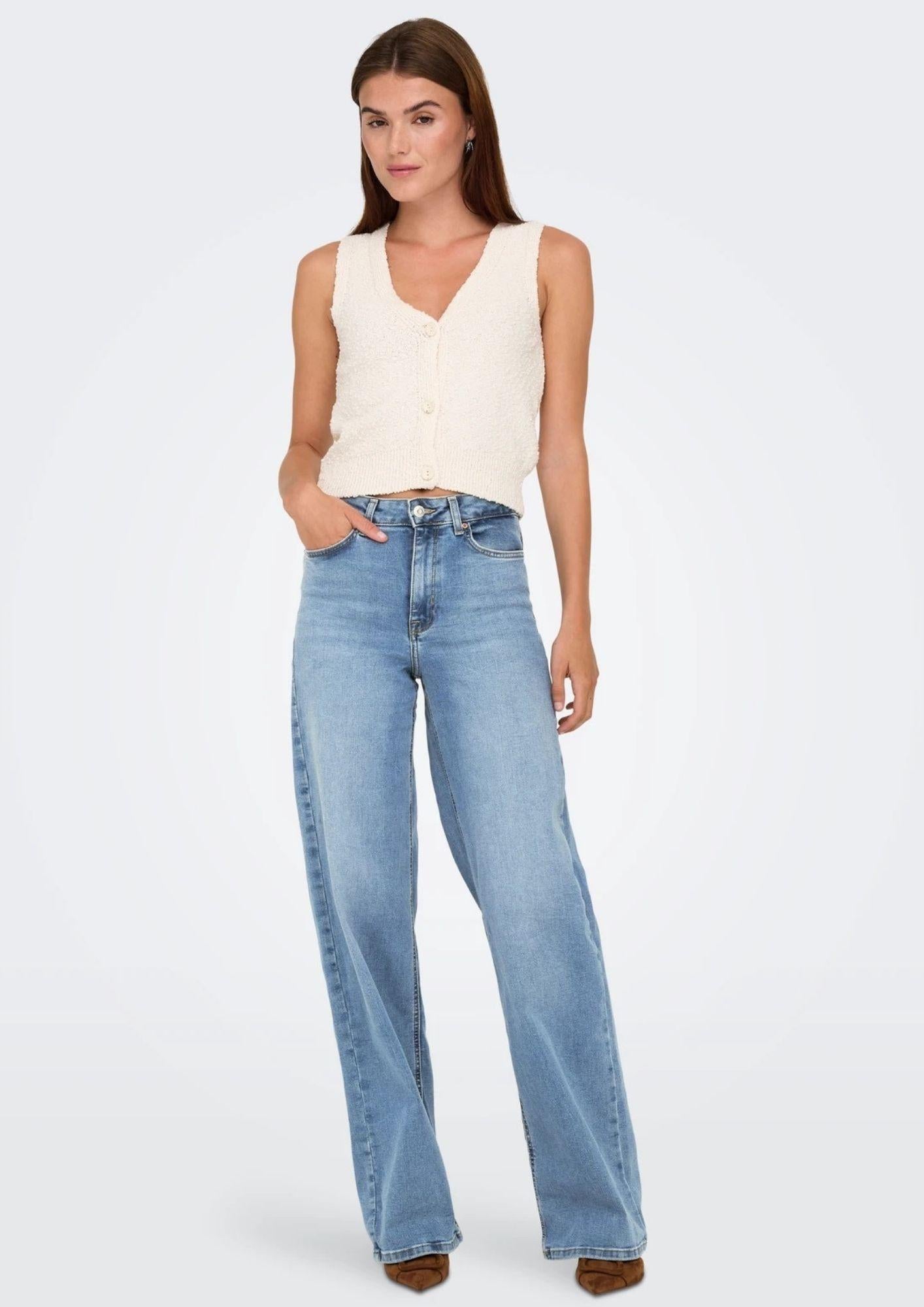 Only Jeans Donna Madison Light Blue Denim 15282975 Light Blue Denim ONLY