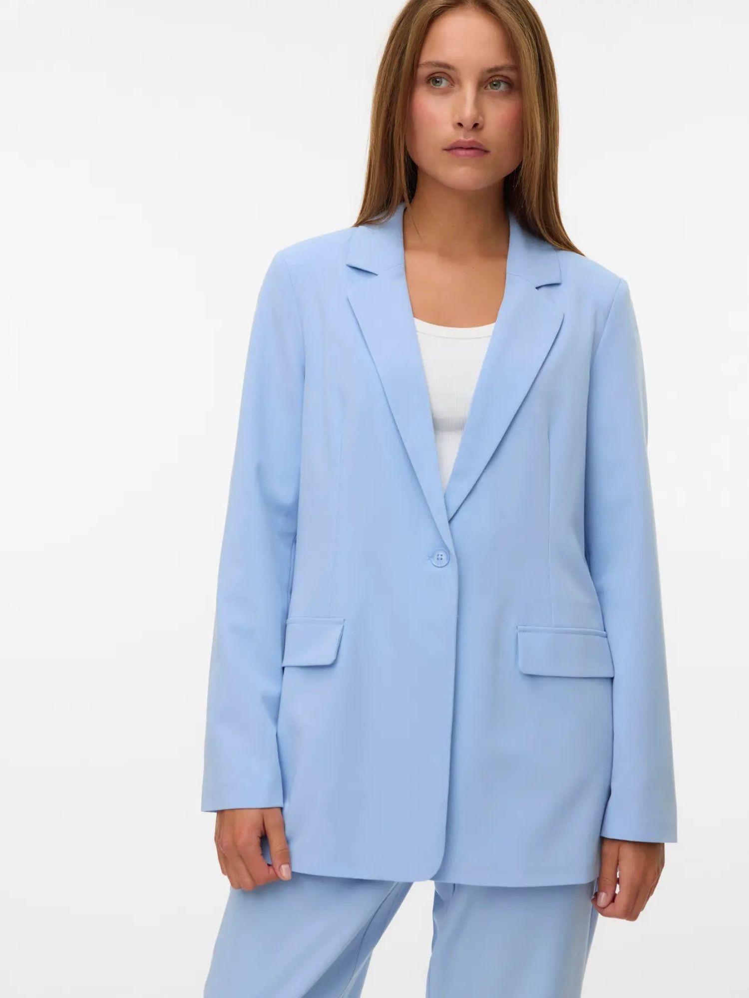 Vero Moda Blazer Donna Brunnera Blue VMZelda 10259211 Brunnera Blue VERO MODA