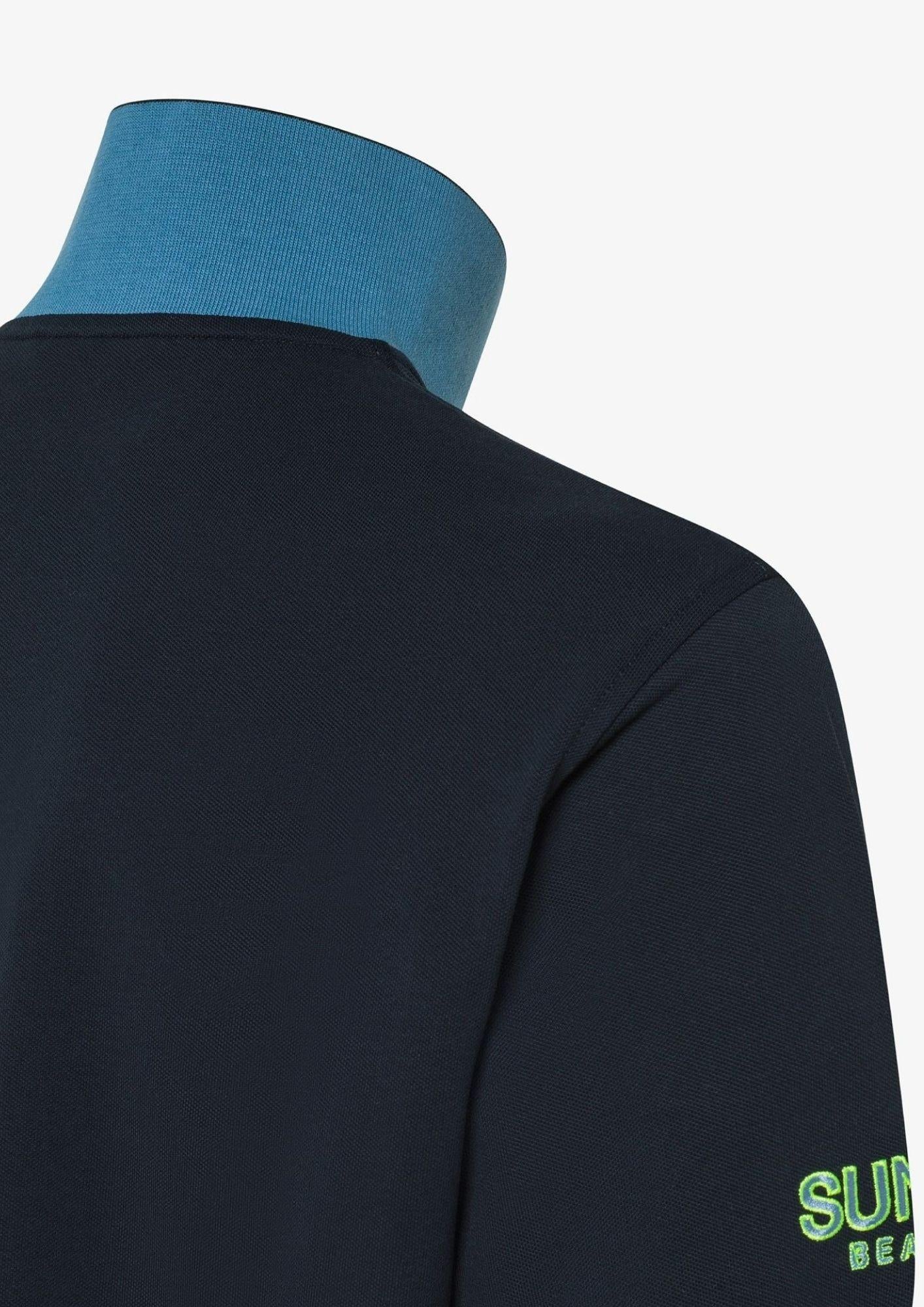 Sun68 Polo Uomo Blu Navy A36150 07 SUN68