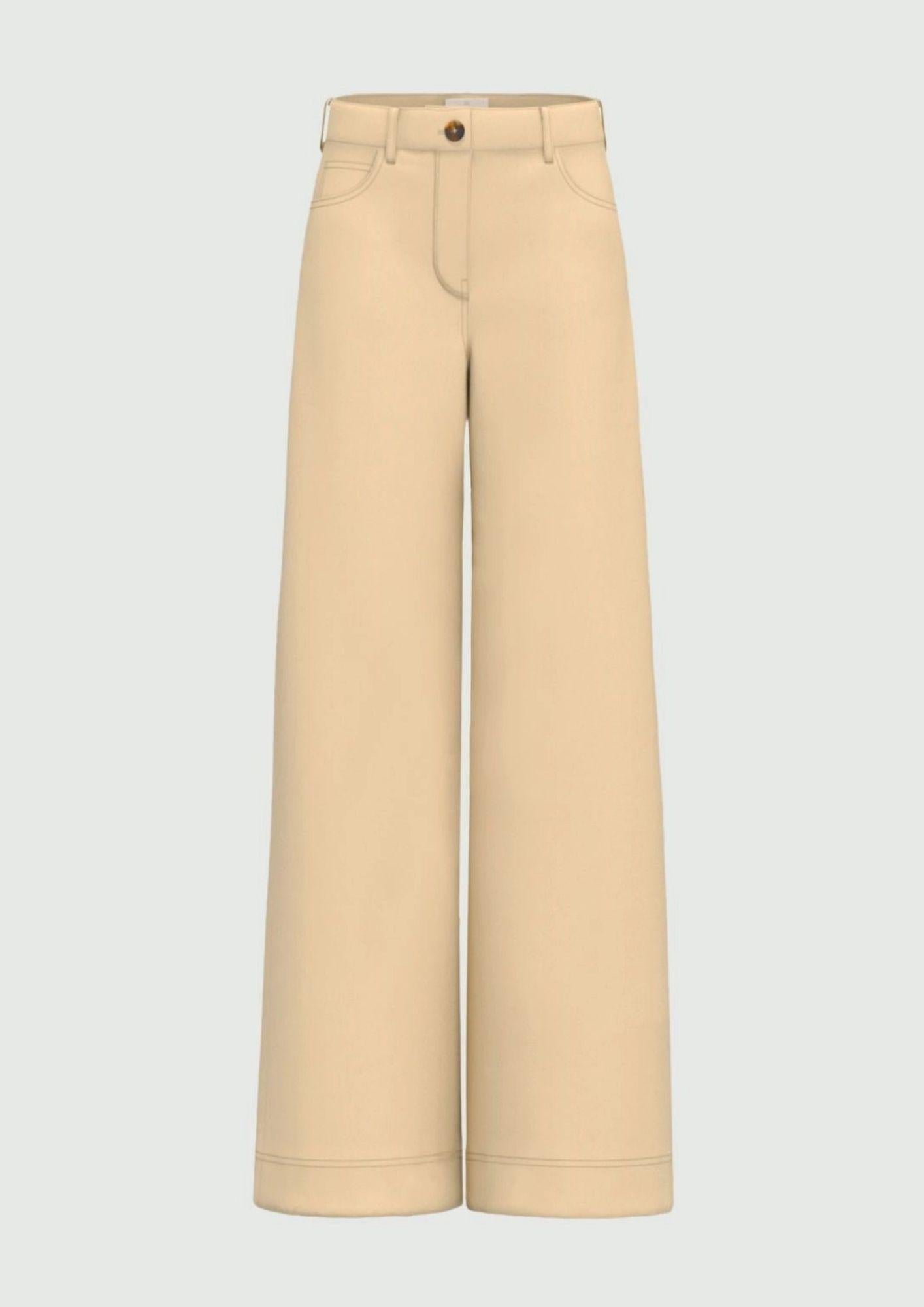 Emme Marella Pantalone Donna Emmvacillo Beige 2615131231200 002 EMME MARELLA