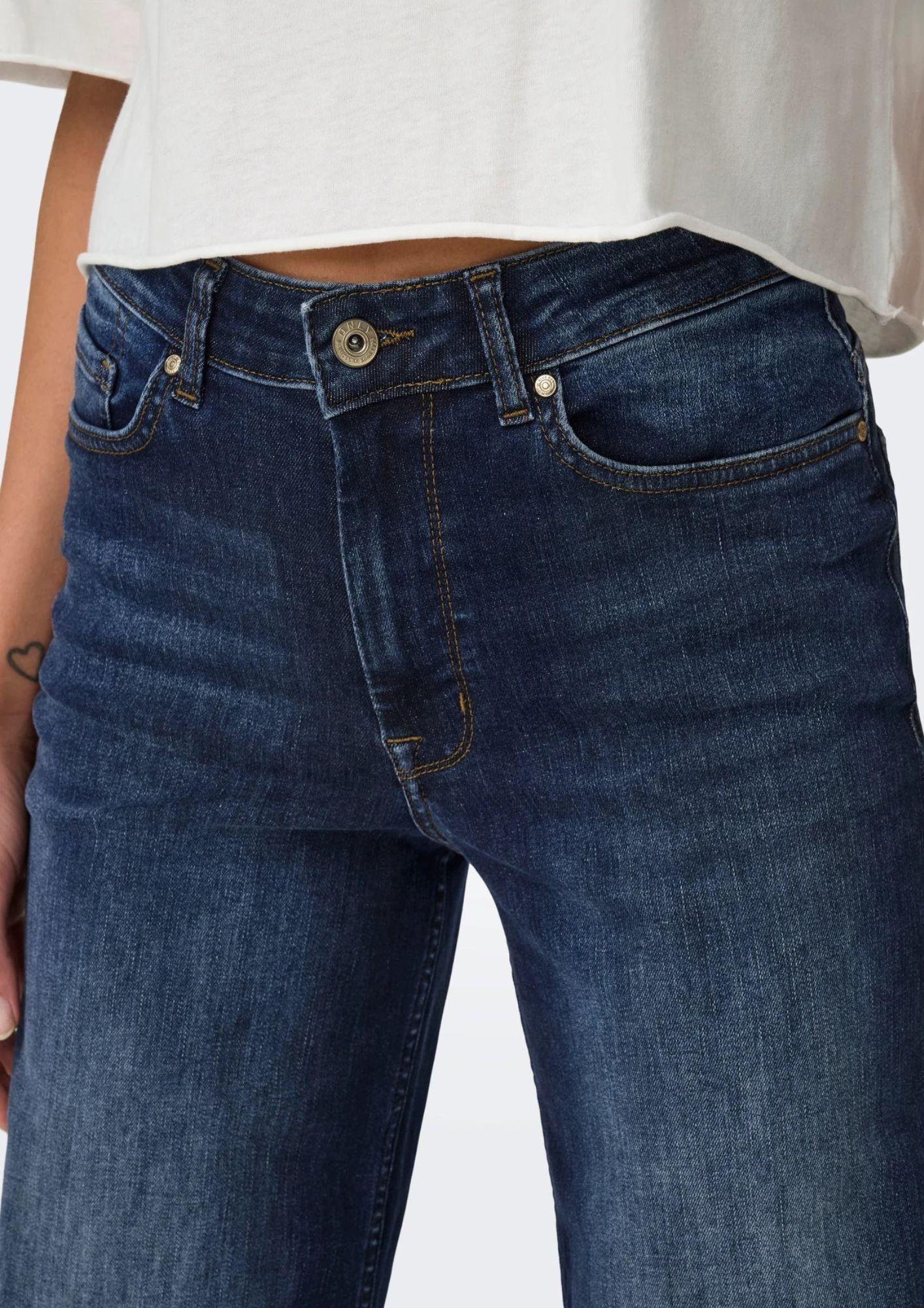 Jeans Donna Only Onlmadison Dark Blu Denim 15318405 Dark Blue Denim ONLY