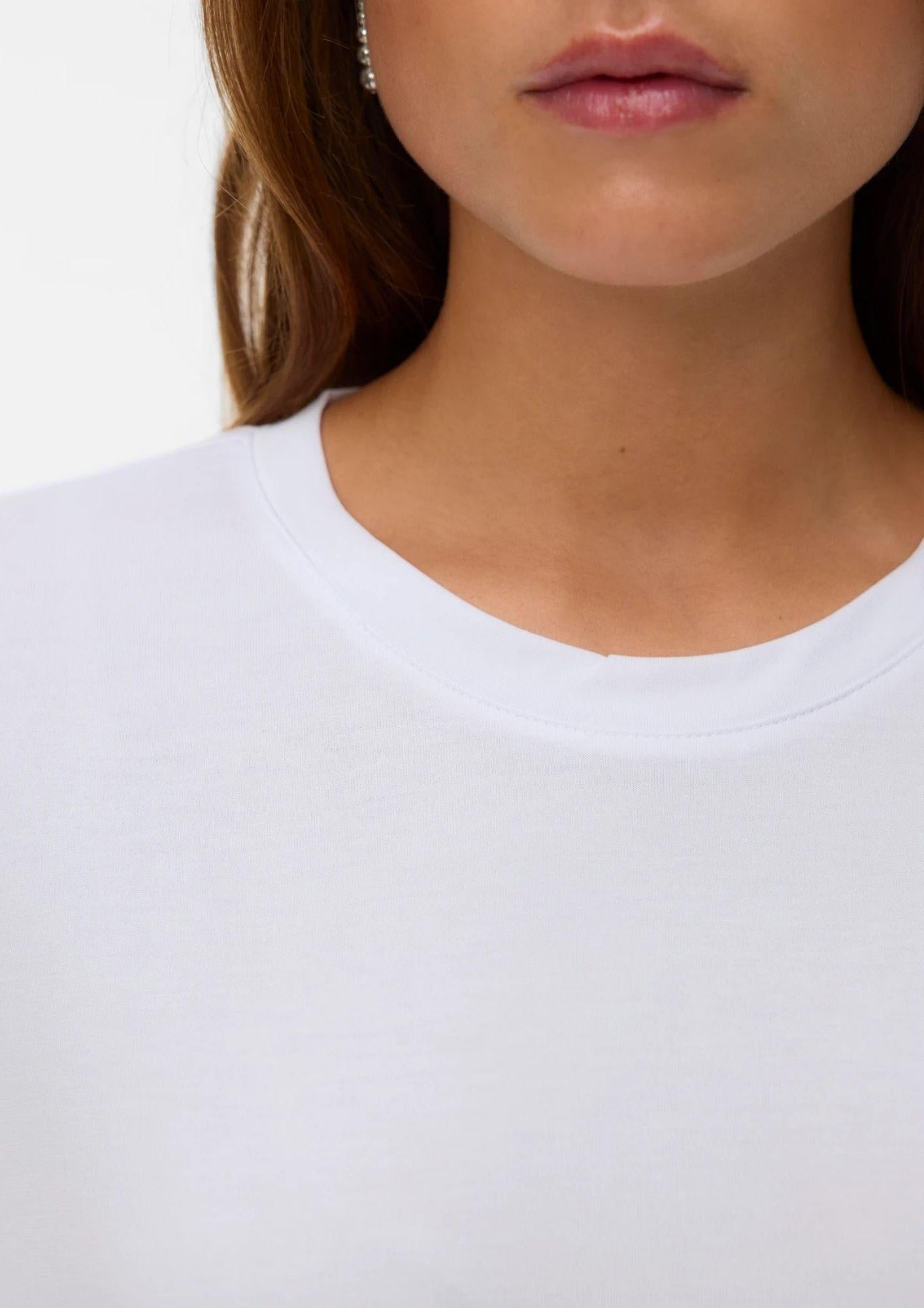 Vero Moda T-Shirt Donna Filli Bianca 10334654 Bright White VERO MODA