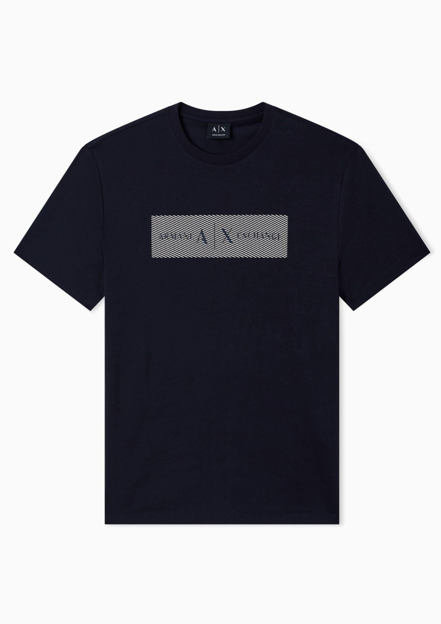 Armani Exchange T-Shirt Uomo Blu Navy XM002472 AF10356 UB101 ARMANI EXCHANGE