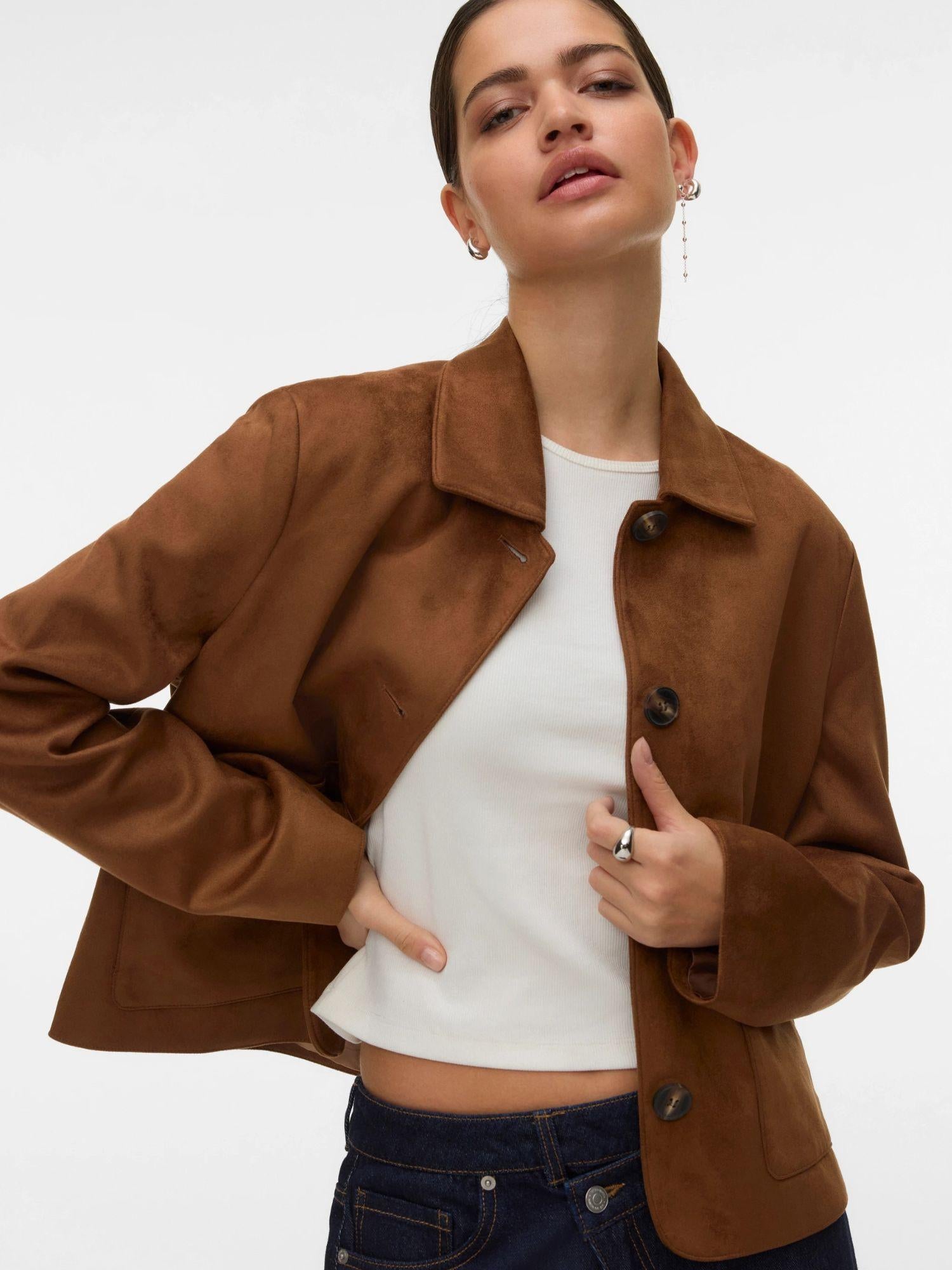 Vero Moda Giacca Donna Cognac VMJose 10338632 Cognac VERO MODA