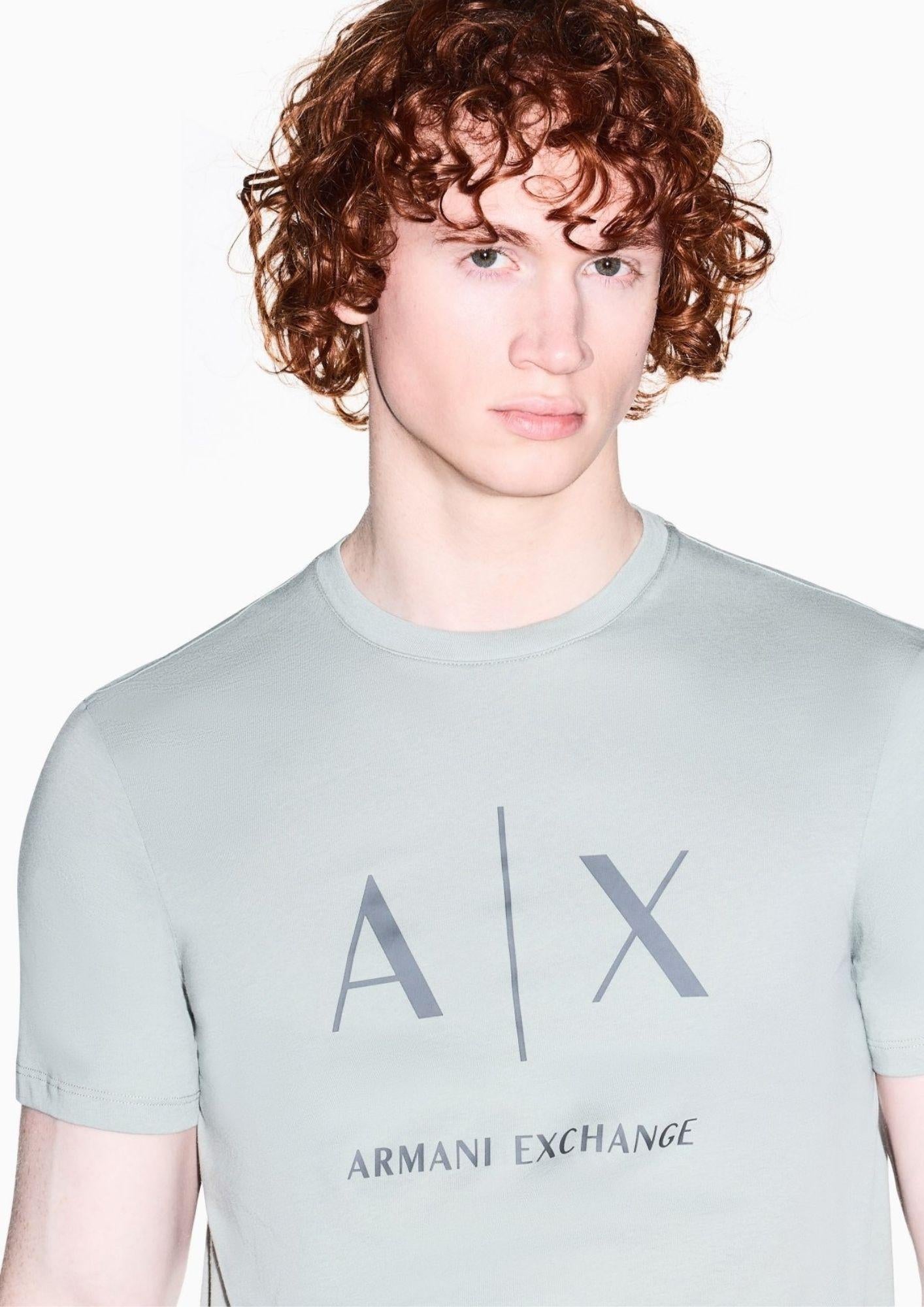 Armani Exchange T-Shirt Uomo Verde XM002683 AF10356 U7210 ARMANI EXCHANGE