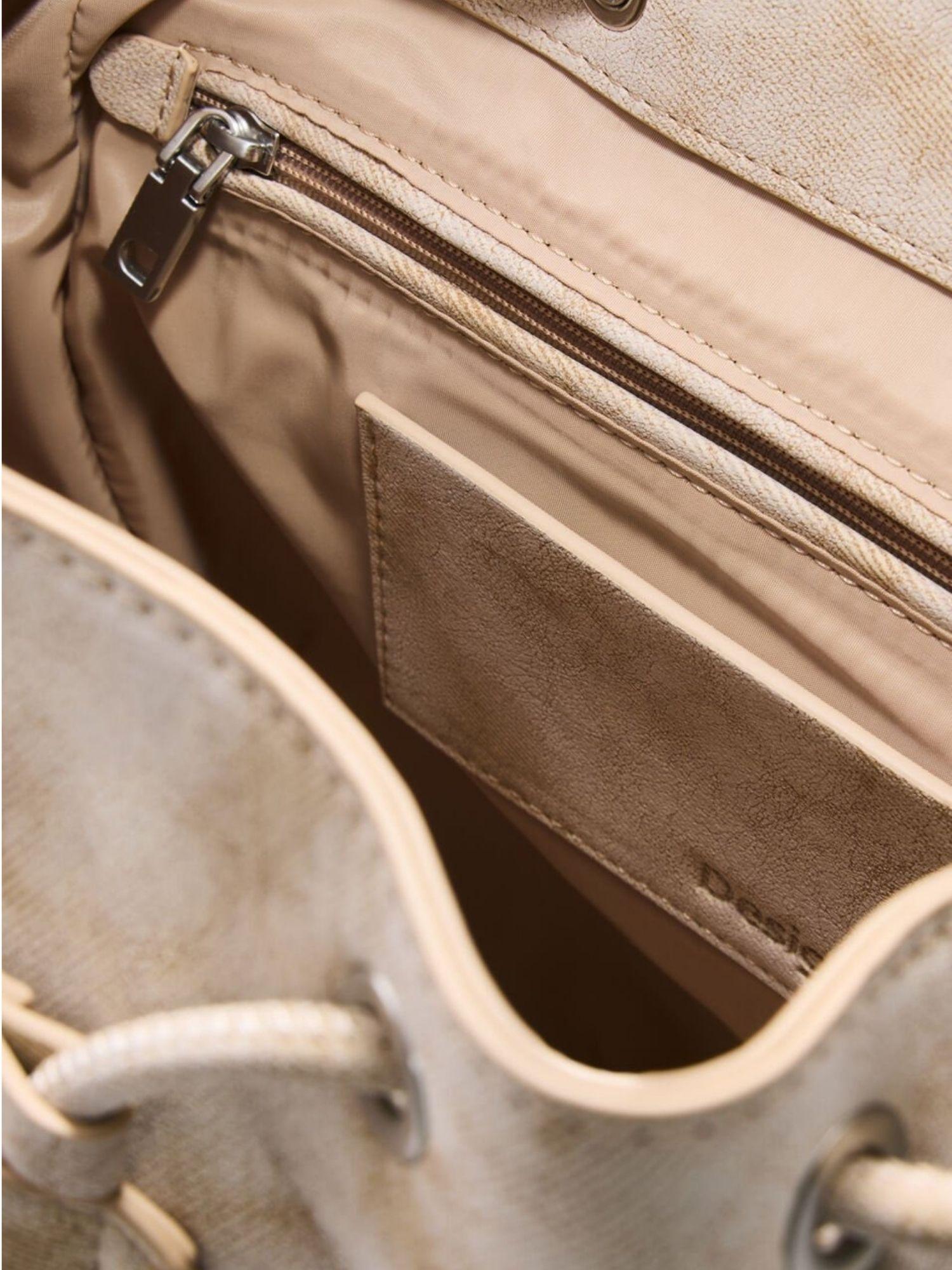 Desigual Zaino Backsierra Prisa Mini Sand Sabbia 26SAKP40 1018 DESIGUAL