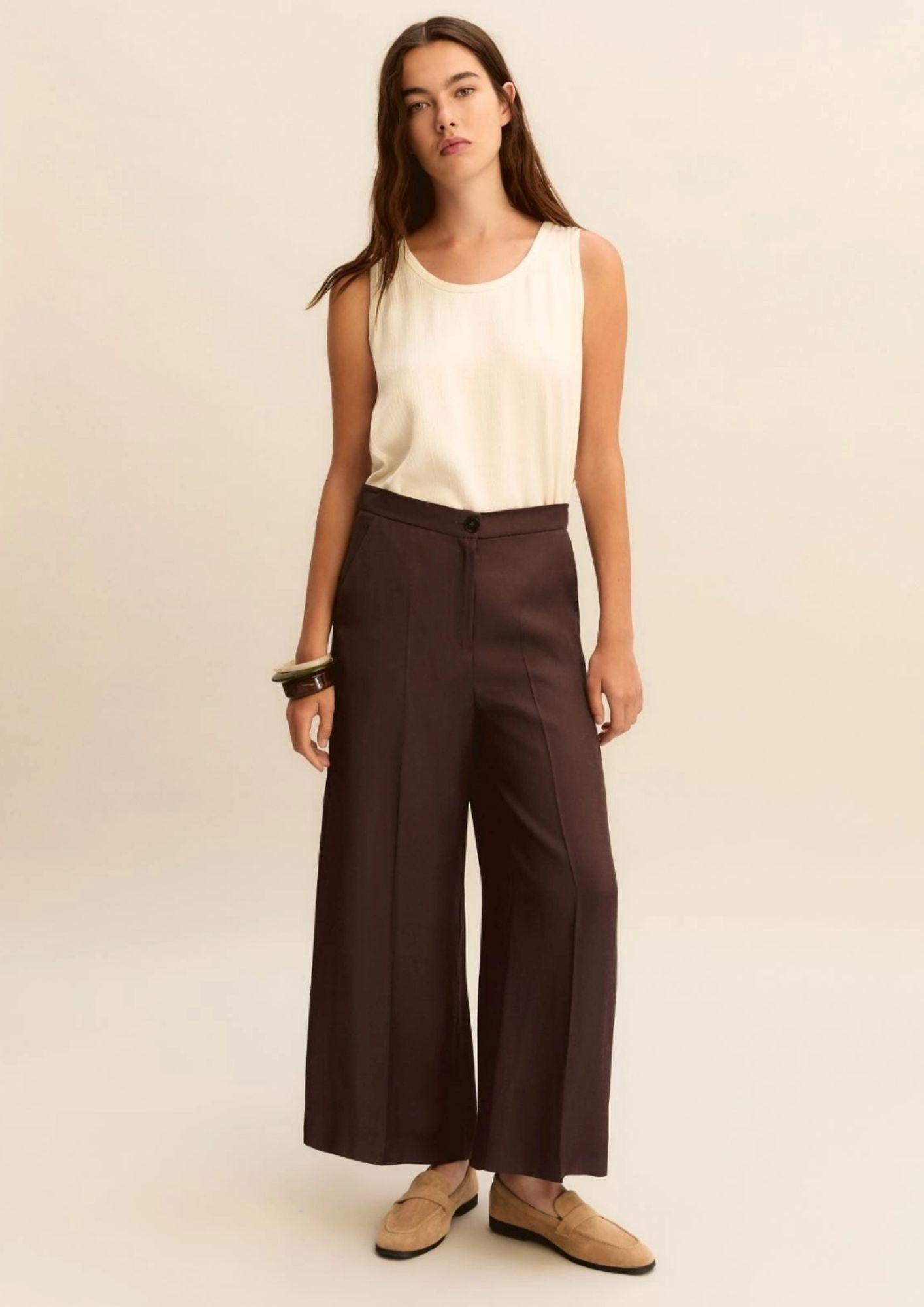 Emme Marella Pantalone Donna Emmalcuno Testa Di Moro 2615131041200 003 EMME MARELLA