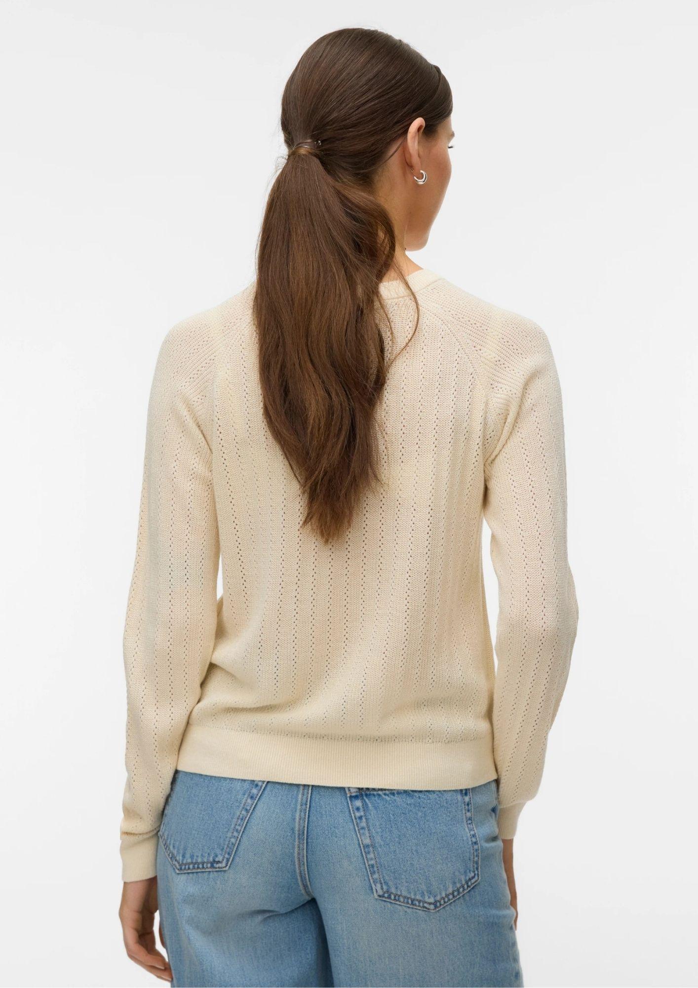 Vero Moda Pullover Donna Newlex Grigio Betulla 10340560 Birch VERO MODA