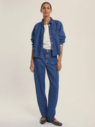 Emme Marella Blusa in raso stretch Madera Donna Bianco 2525116041200 001 EMME MARELLA