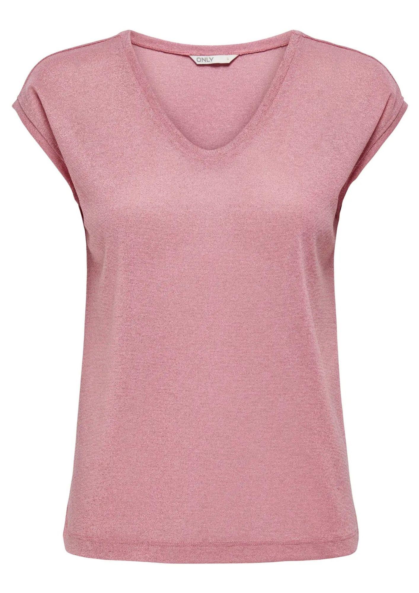 Top Only Donna Silvery Rosa 15136069 Bonbon ONLY