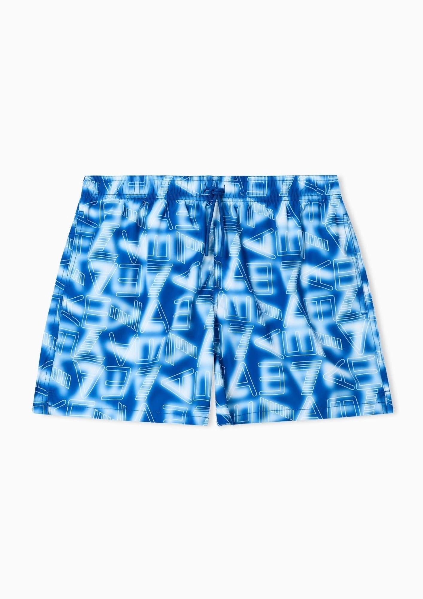 EA7 Emporio Armani Costume Uomo Turchese 7M001715 AF21250 MB465 EA7 EMPORIO ARMANI