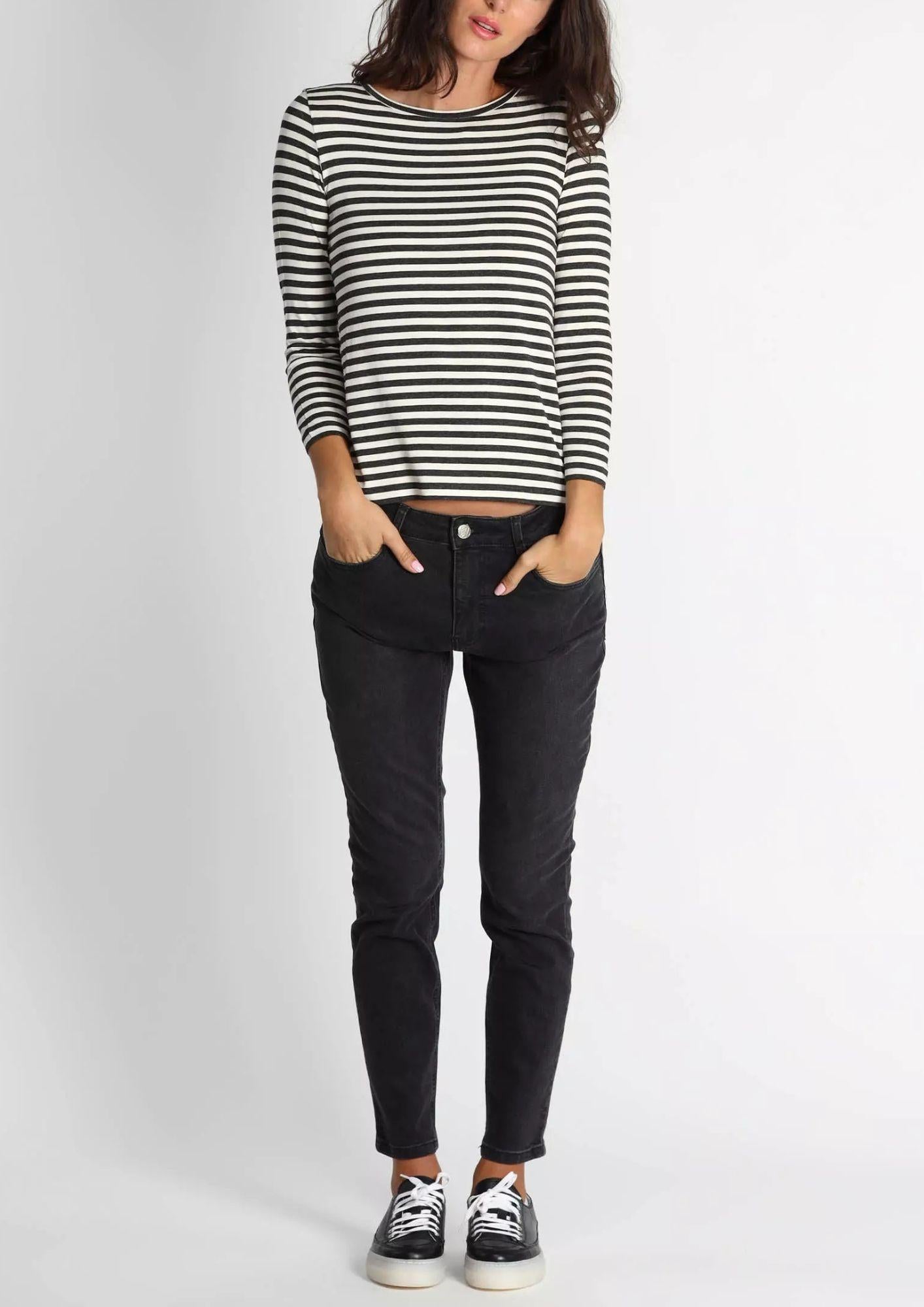 Emme Marella Maglia Donna Polpo Antracite 2525976051200 004 EMME MARELLA