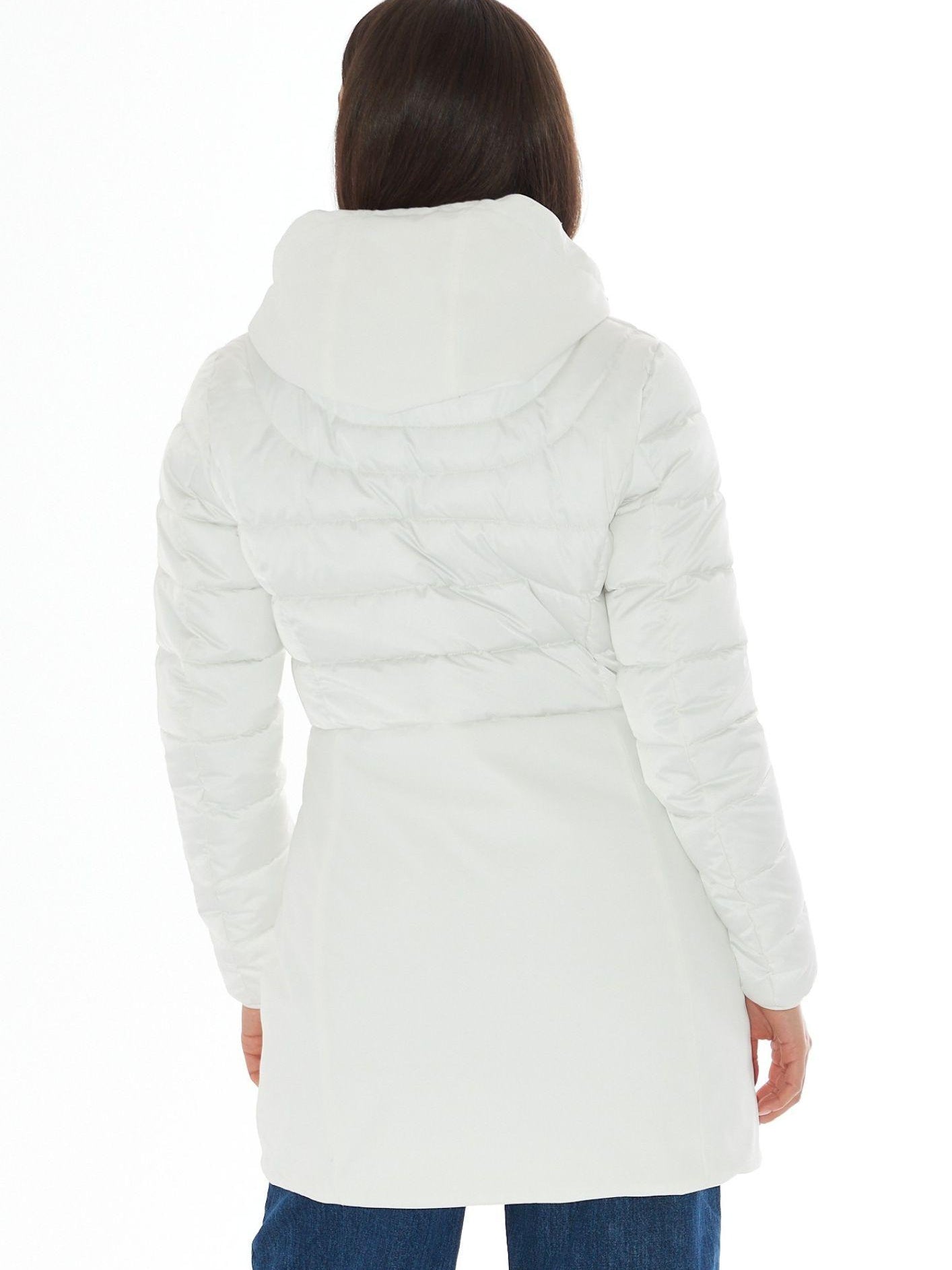 Yes Zee Cappotto Invernale Donna Avorio O003 M800 0157 YES ZEE