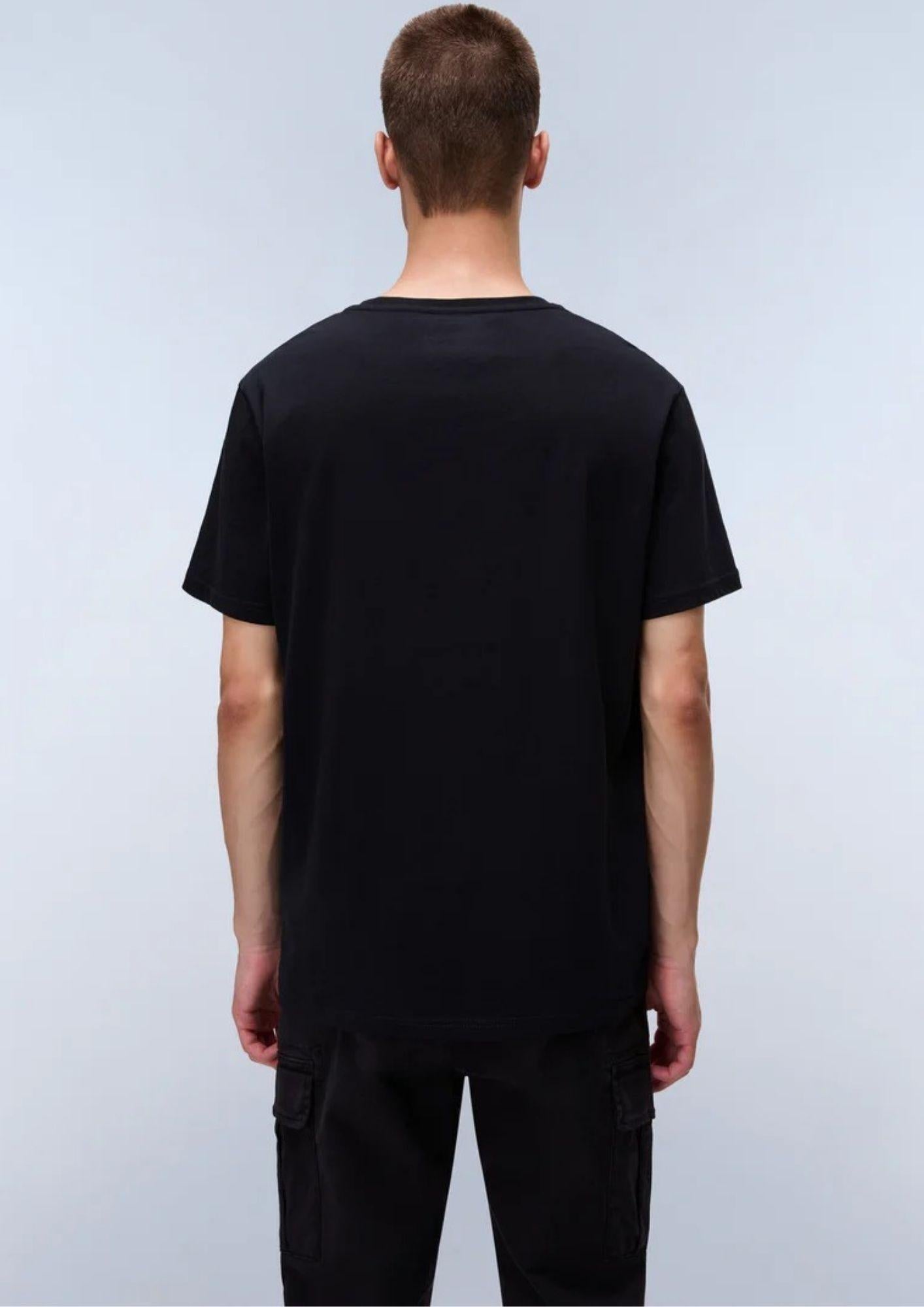 Napapaijri T-Shirt Uomo Salis Nera NP0A4H8D 041 NAPAPIJRI