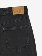 Vero Moda Jeans Donna Tessa A Vita Alta Mom Fit Dark Grey Denim 10302983 Dark Grey Denim VERO MODA