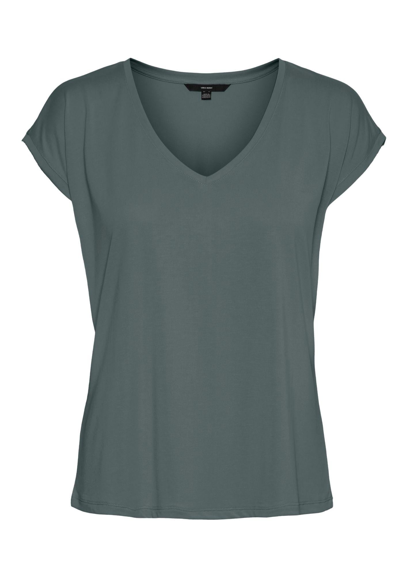 Vero Moda Top Donna Filli Verde 10247666 Balsam Green VERO MODA
