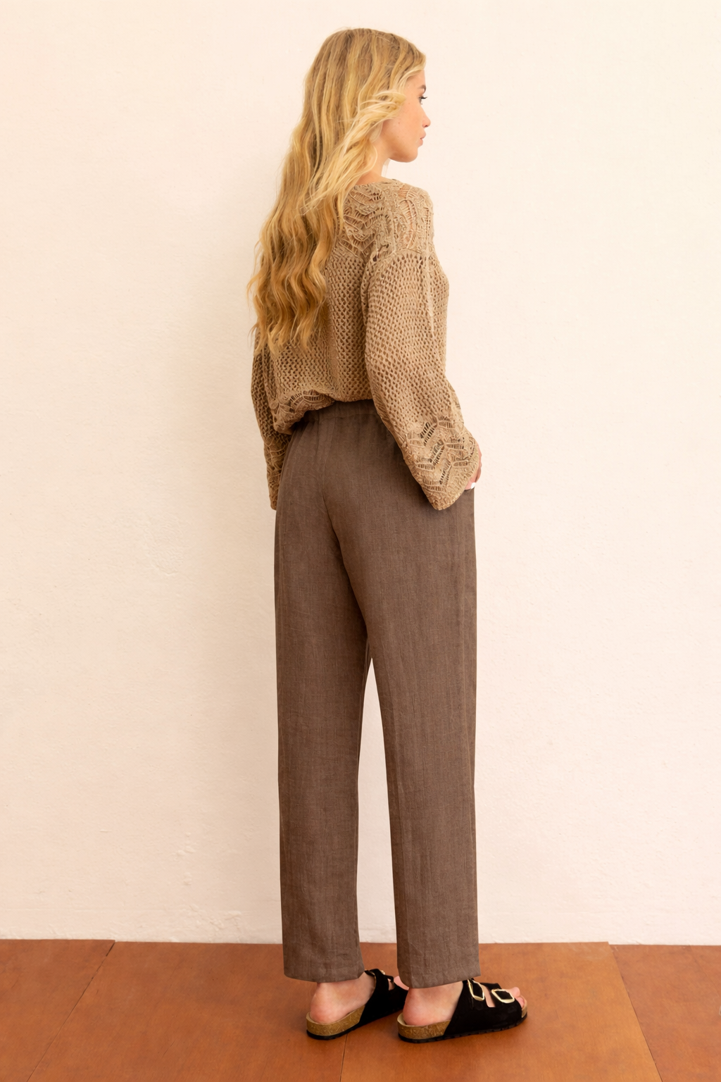 Emme Marella Pantalone Donna Emmsauna Tortora 2615131232200 005 EMME MARELLA
