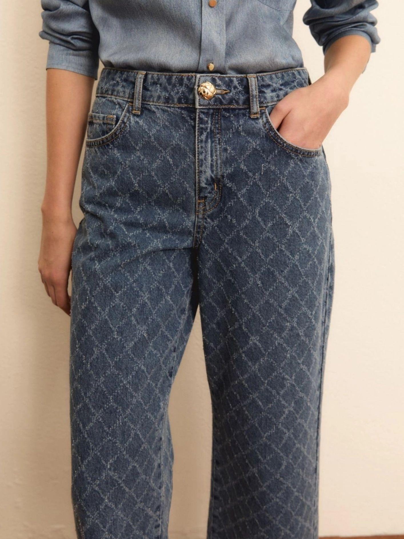 Emme Marella Jeans Donna Emimadre Blu Denim 2615181014200 001 EMME MARELLA