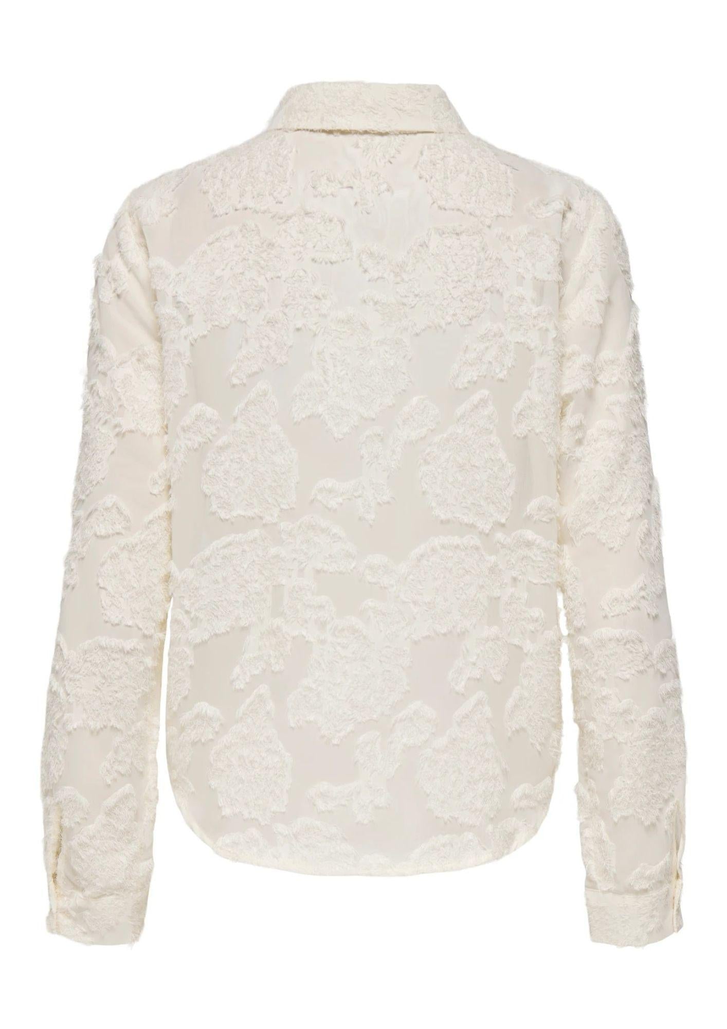 Jacqueline De Yong Camicia Donna Maya Bianca 15332572 Cloud Dancer JACQUELINE DE YONG