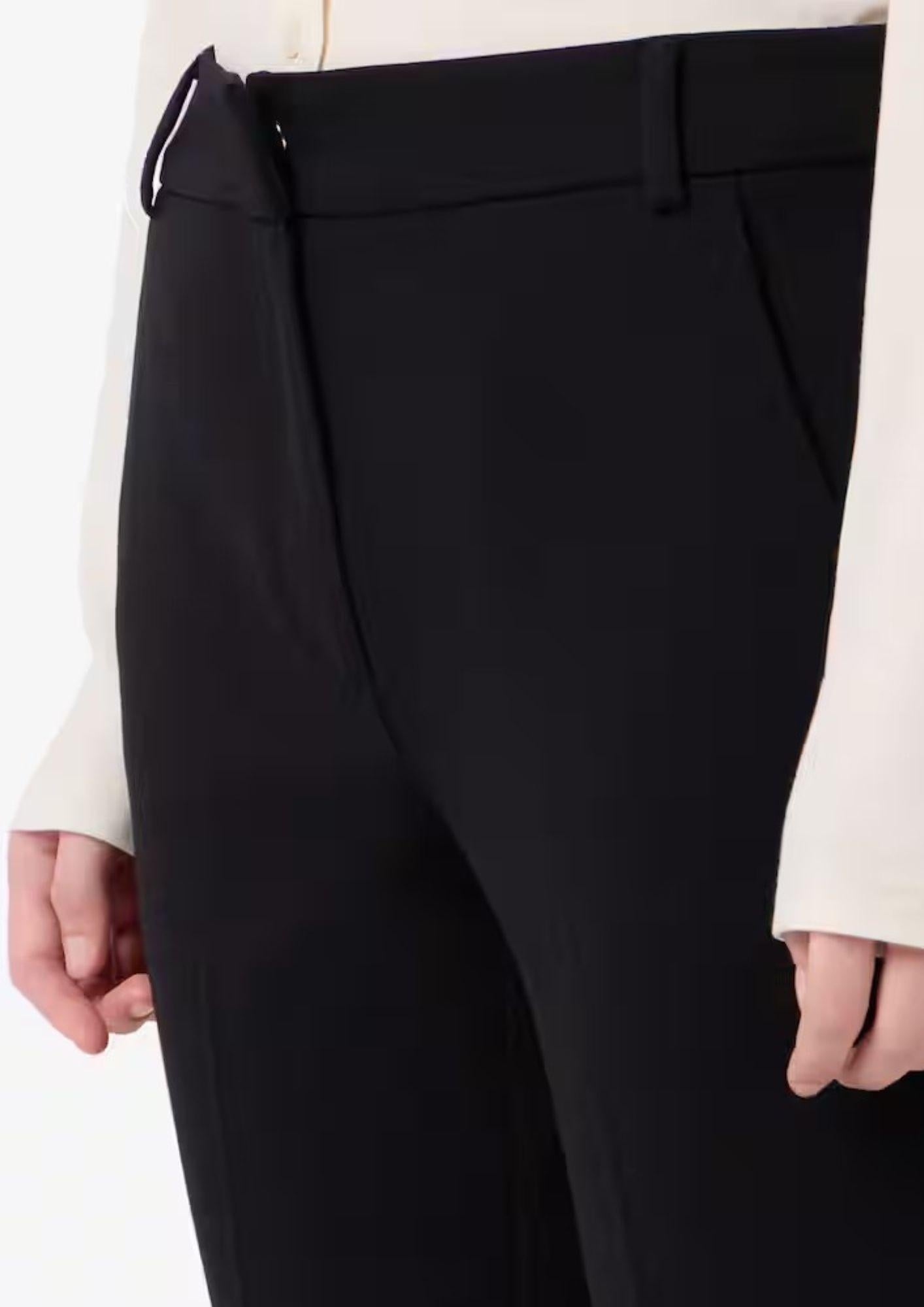 Emme Marella Pantalone Donna Flare Nero 2525786031200 007 EMME MARELLA