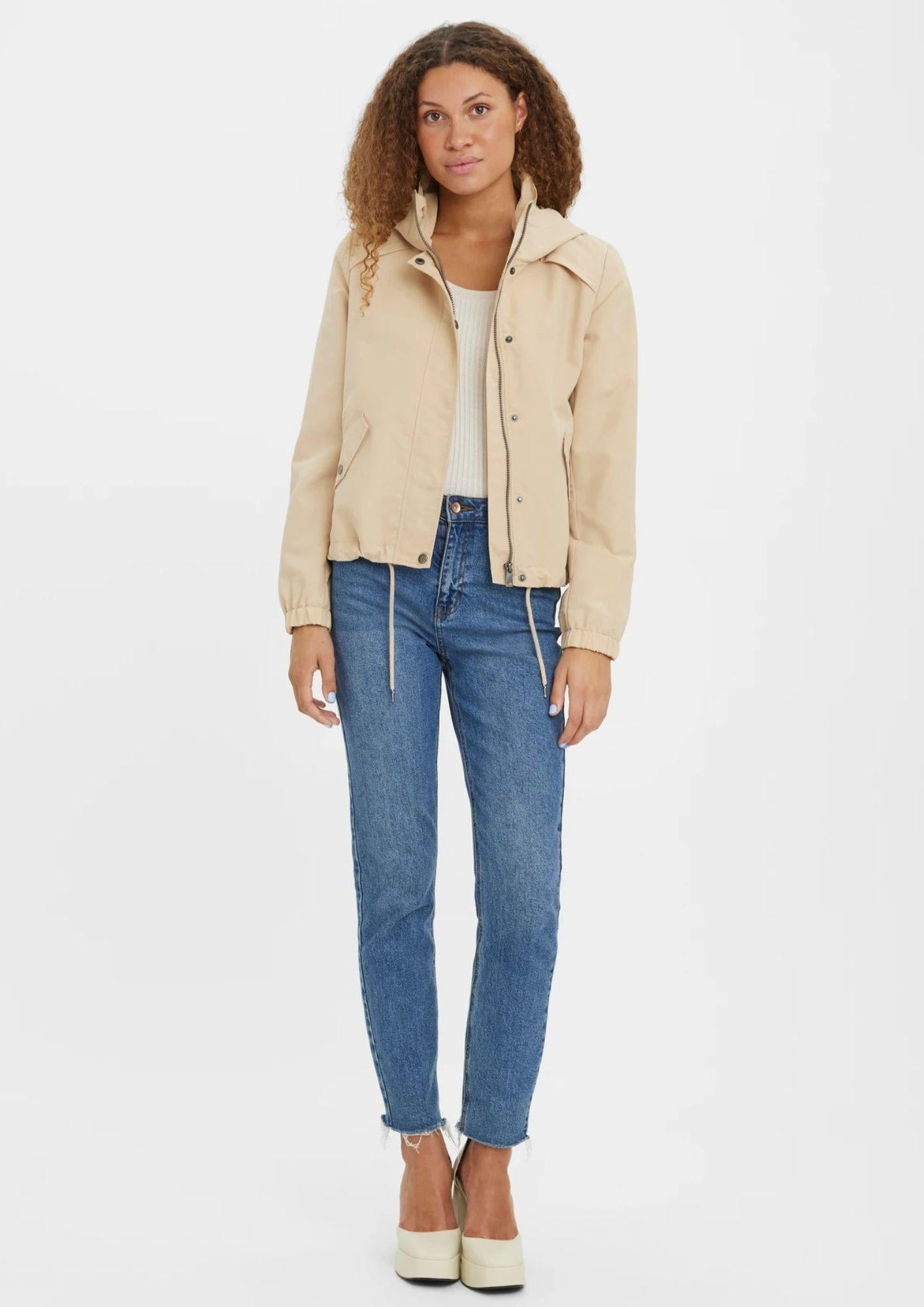 Vero Moda Parka Donna Zoa Beige 10278214 Silver Mink VERO MODA