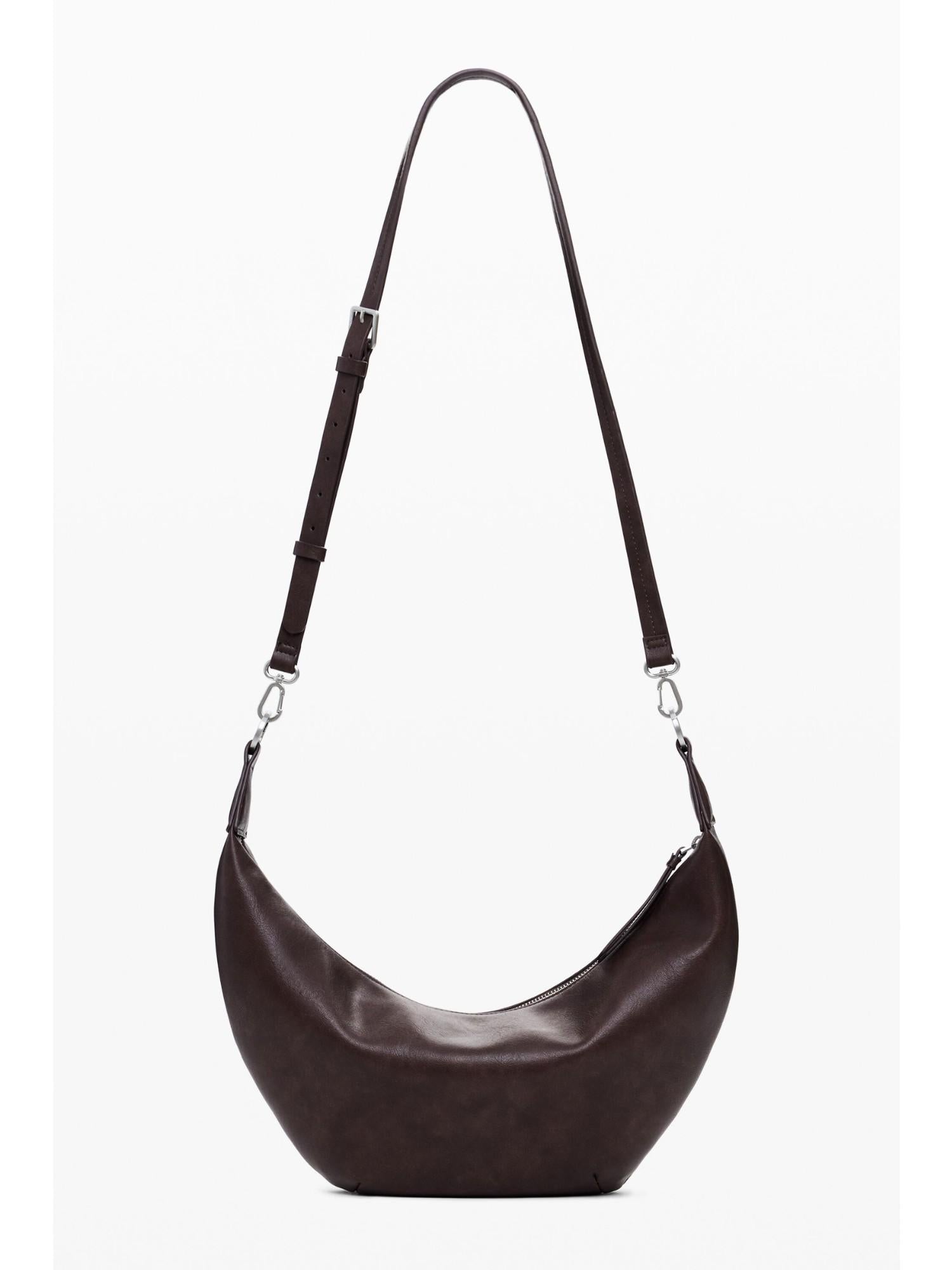 Desigual Borsa a tracolla media con logo 3D Donna Marrone 25WAXPAX 6009 DESIGUAL