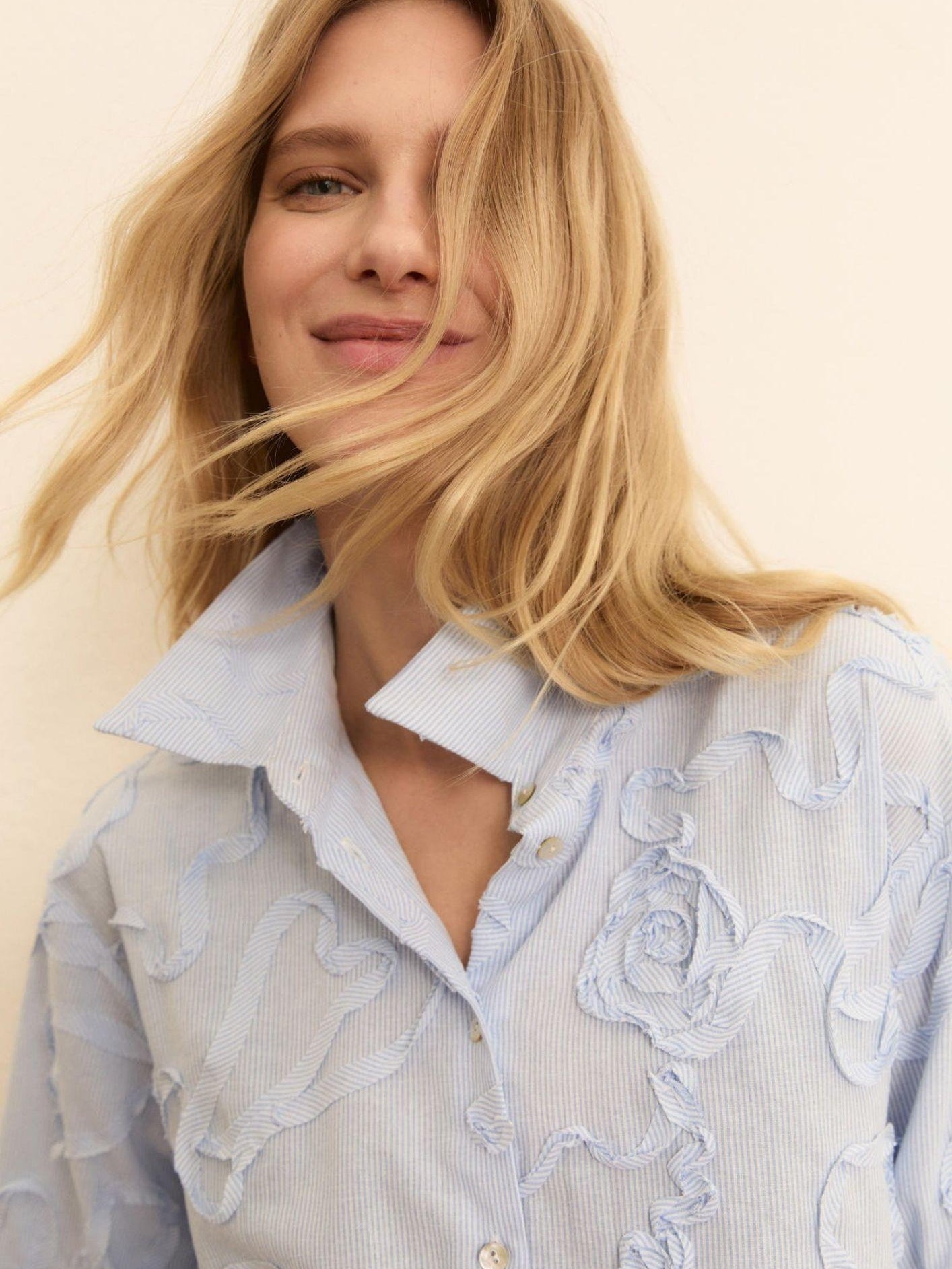 Emme Marella Camicia Donna Emipadre Azzurra 2615111024200 001 EMME MARELLA