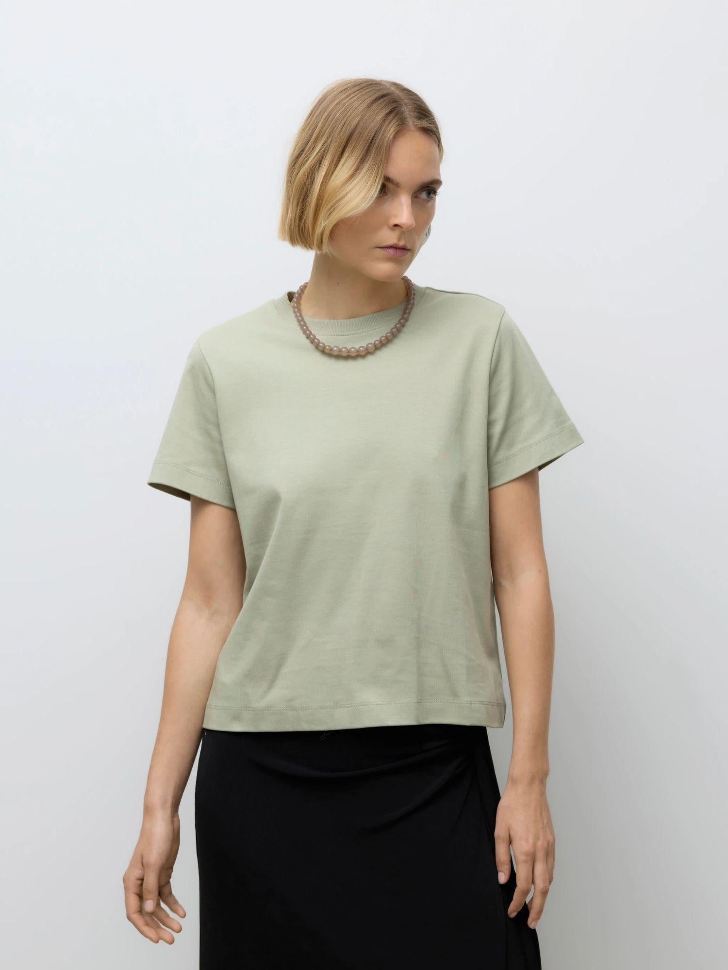 Aware T-Shirt Donna Awnaima Grey Tea 10294544 Tea VERO MODA
