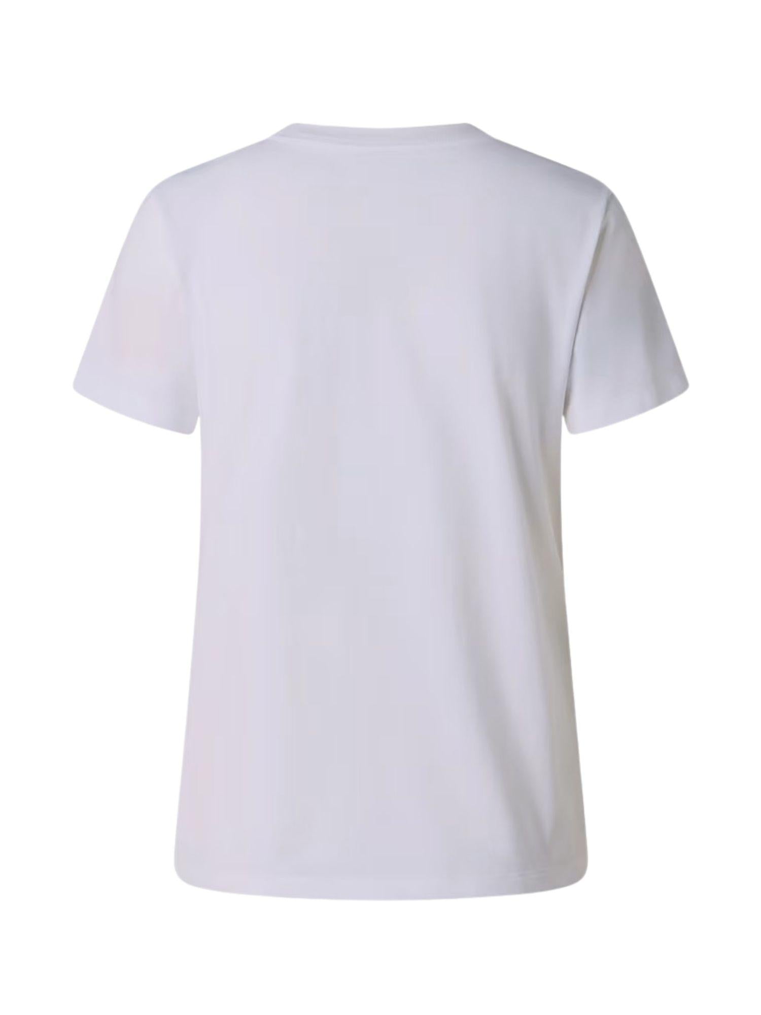 The North Face T-Shirt Donna Bianca Evolution Simple Dome Slim NF0A8FX7 FN4 THE NORTH FACE