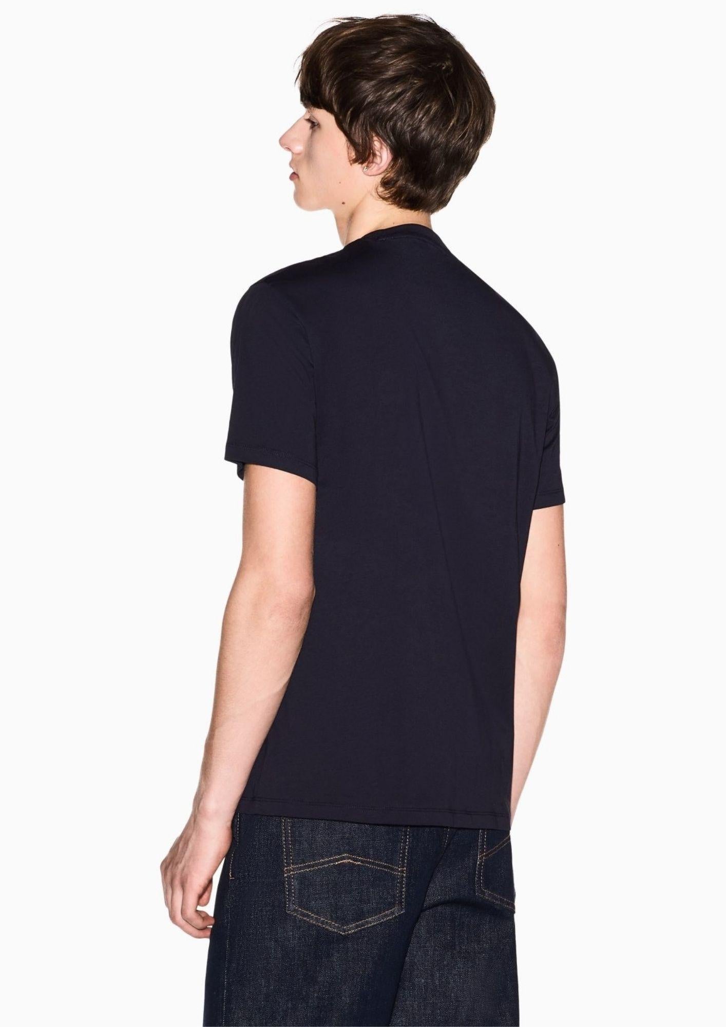 Armani Exchange T-Shirt Uomo Blu Navy XM002471 AF10356 UB101 ARMANI EXCHANGE
