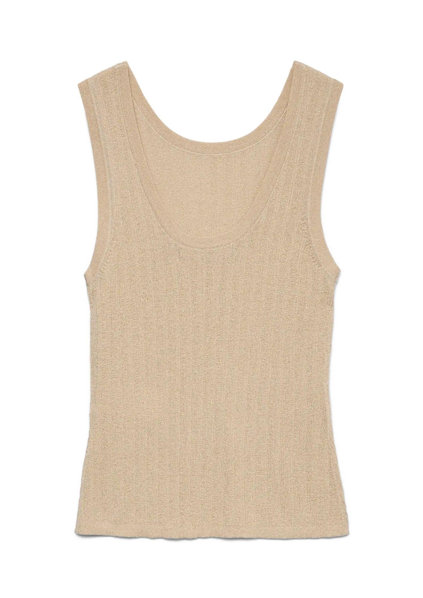 Vero Moda Top Donna Secret Beige Avena 10342597 Oatmeal VERO MODA