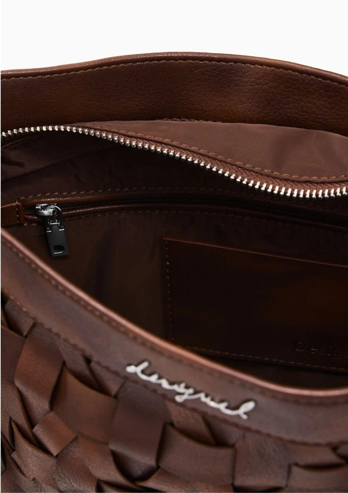 Desigual Borsa Donna Bag Argon Camel Buxton Marrone 26SAXPA0 6064 DESIGUAL