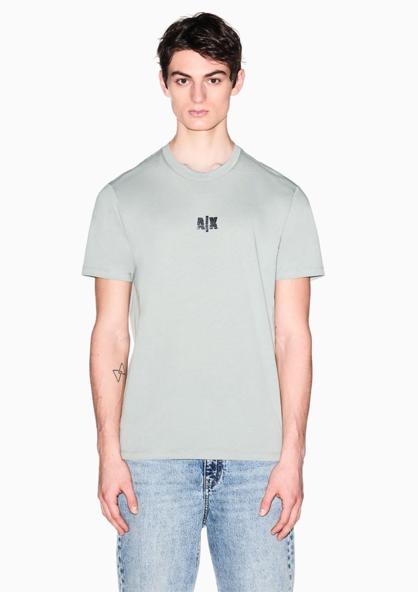 Armani Exchange T-Shirt Uomo Verde XM002509 AF10358 U7210 ARMANI EXCHANGE