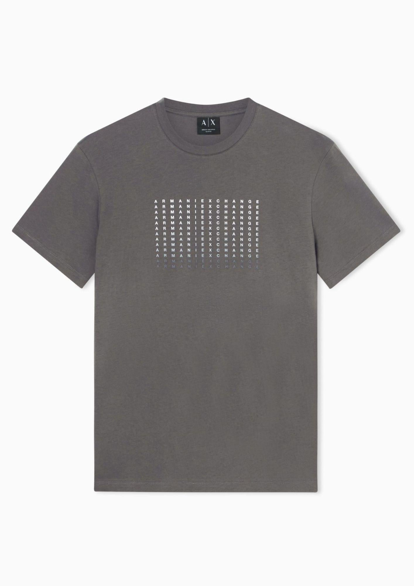 Armani Exchange T-Shirt Uomo Beige XM002519 AF10334 U8144 ARMANI EXCHANGE